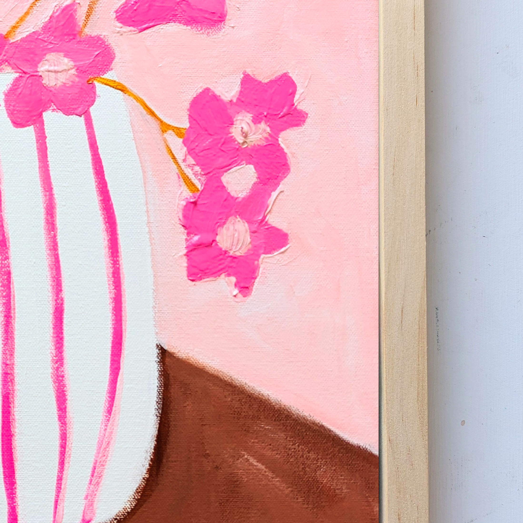 Pink Stripes With Flowers Mmmmmmm