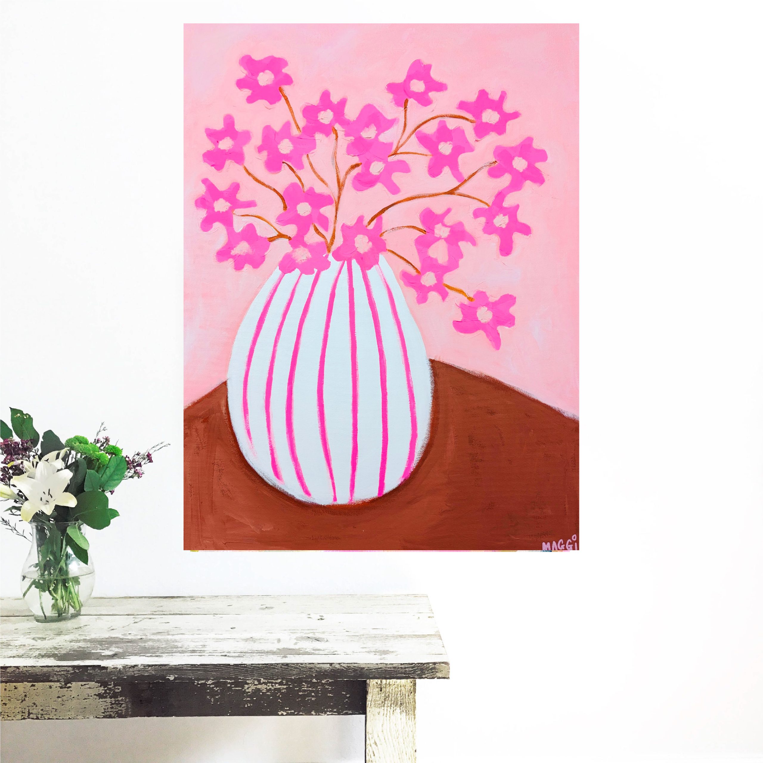 Spring Blooms In Stripes Mmmmmmm