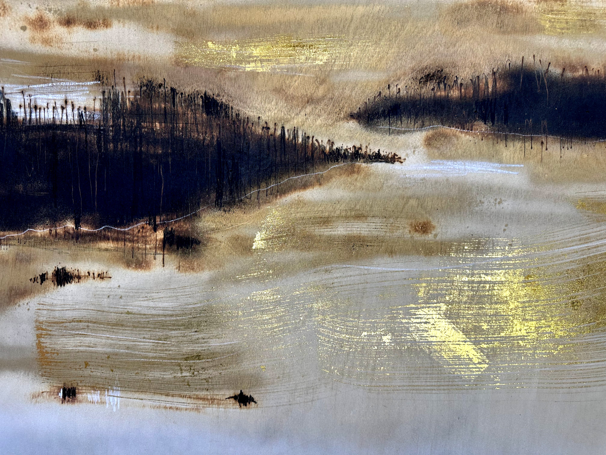 Where Light Resets Abstract Deborah Lang Lumiere Art 4