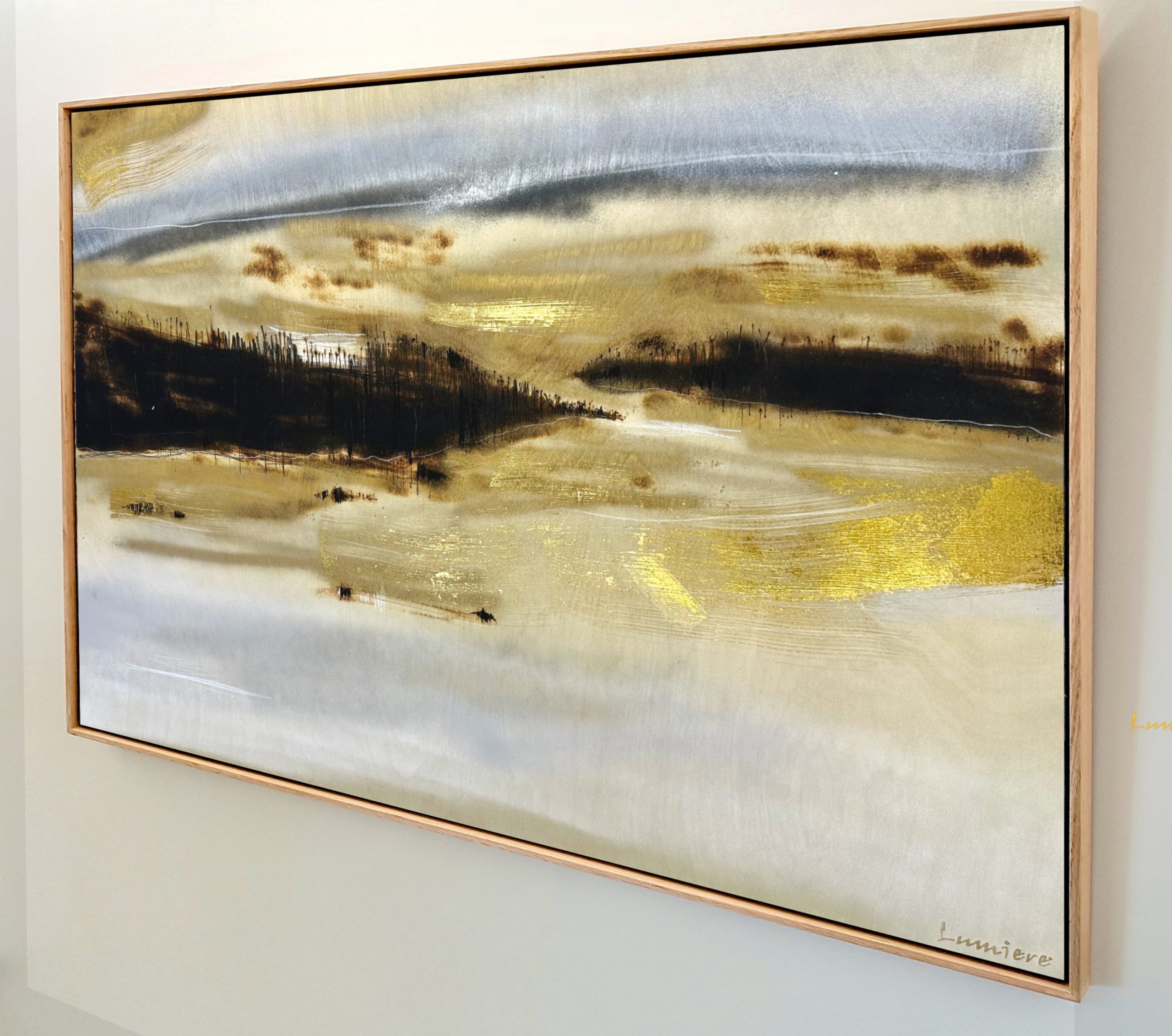 Where Light Resets Abstract Deborah Lang Lumiere Art 5