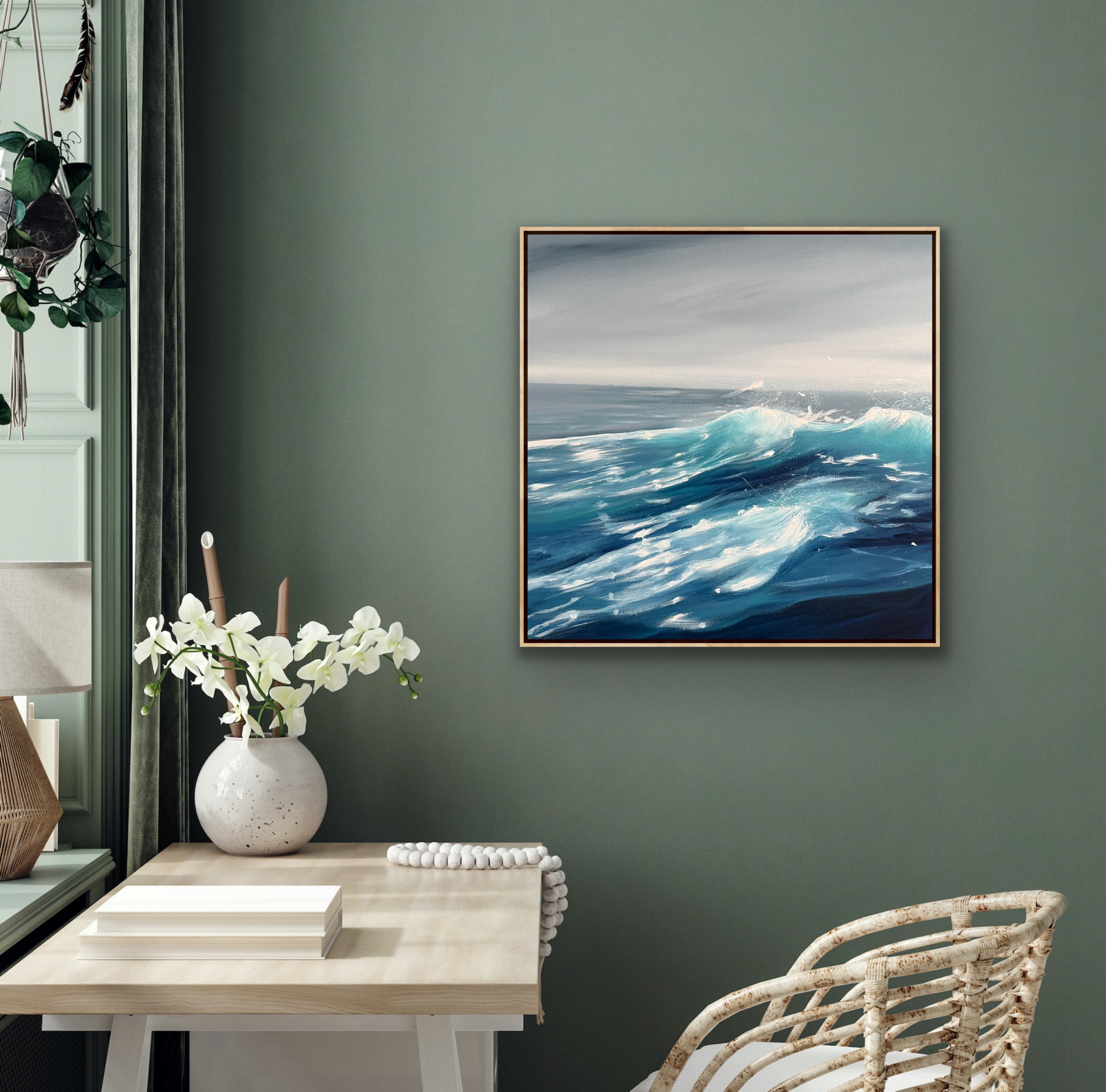 Green Wall Alanah Jarvis Art