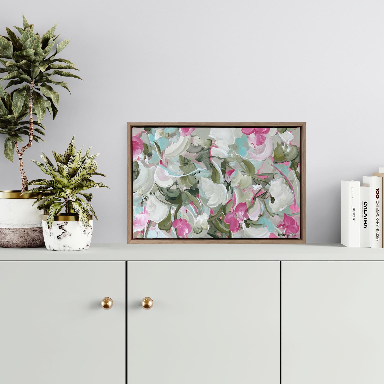 Floral Elegance Room Mockup 1