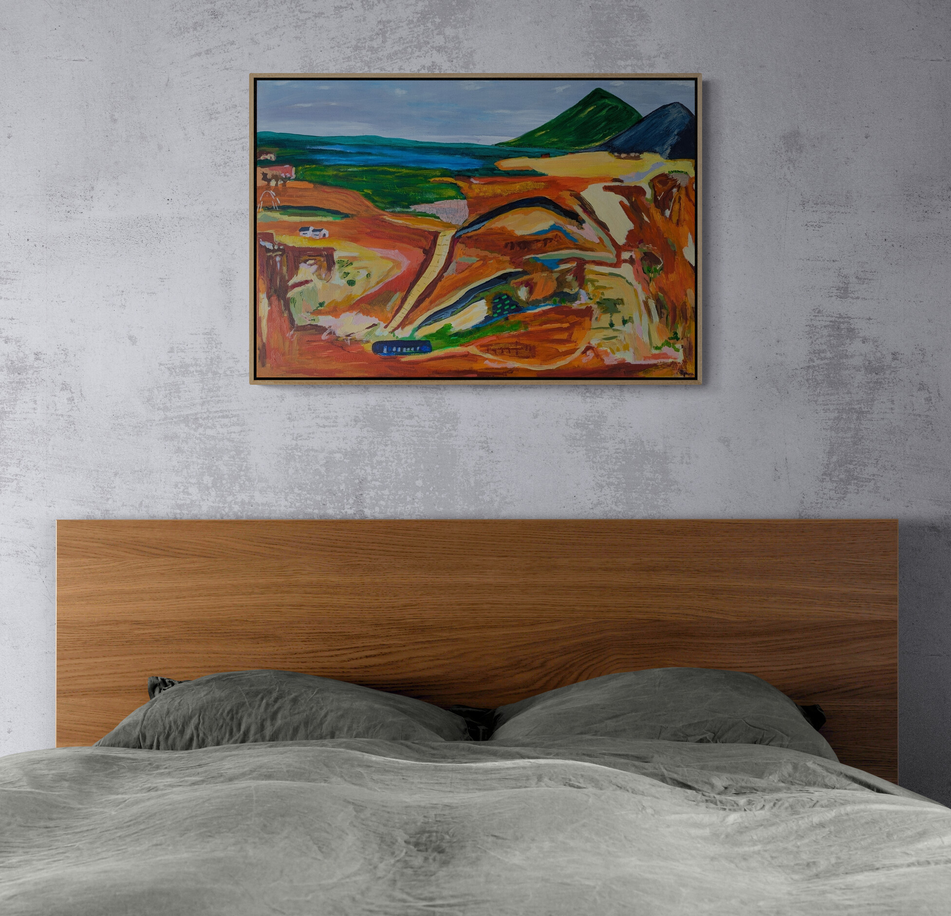 Comfy And Minimal Bedroom