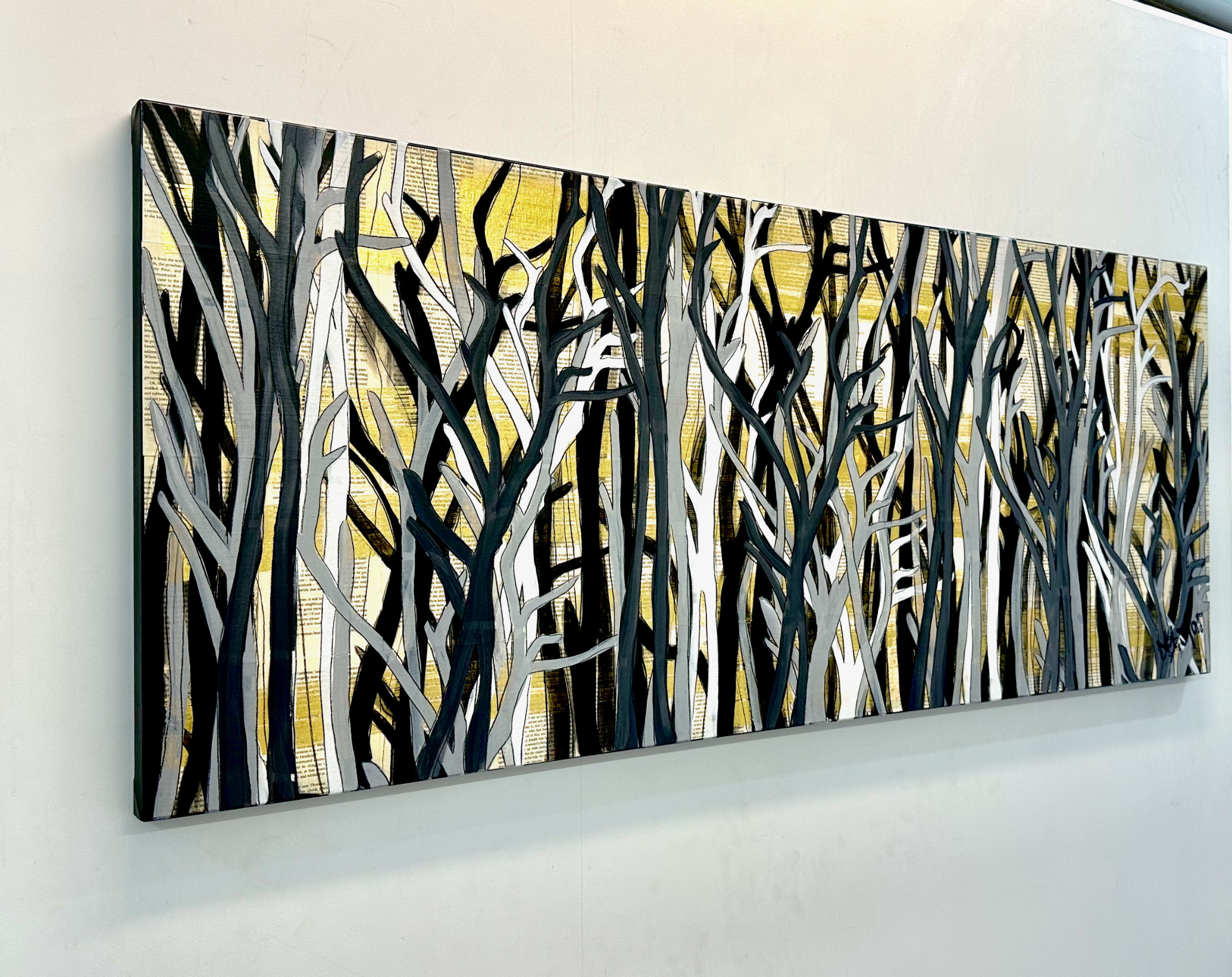 99 Nights In The Forest Debstar Deborah Lang Nude Woman Canvas Wall Art Contemporary Pop Art Style 3