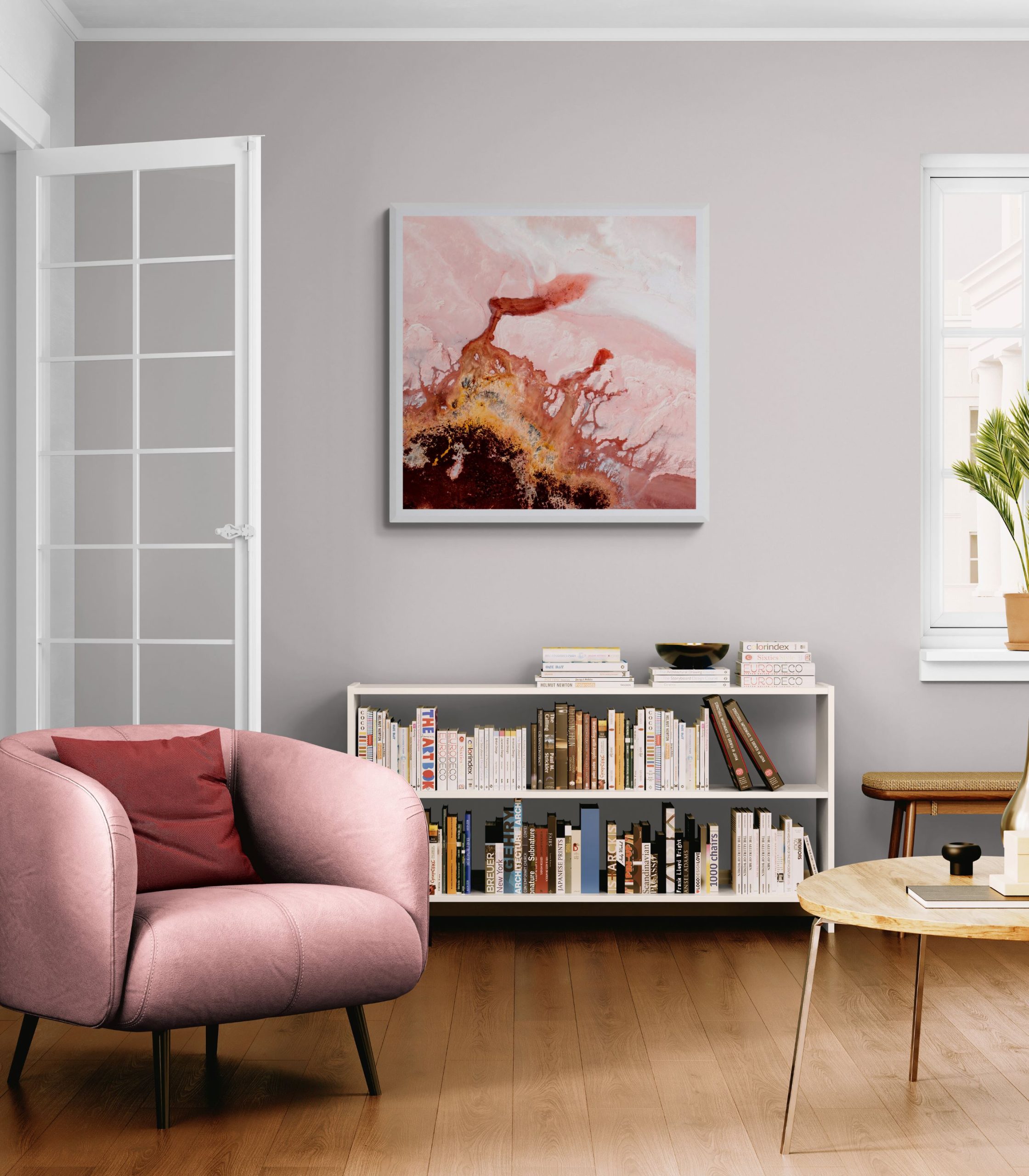 Classic Living Room With A Fancy Armchair (3)