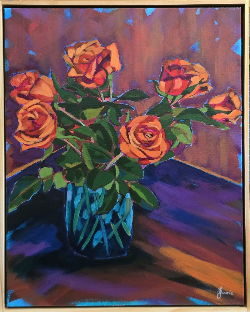 Sunset Roses – Flower Bouquet Collection