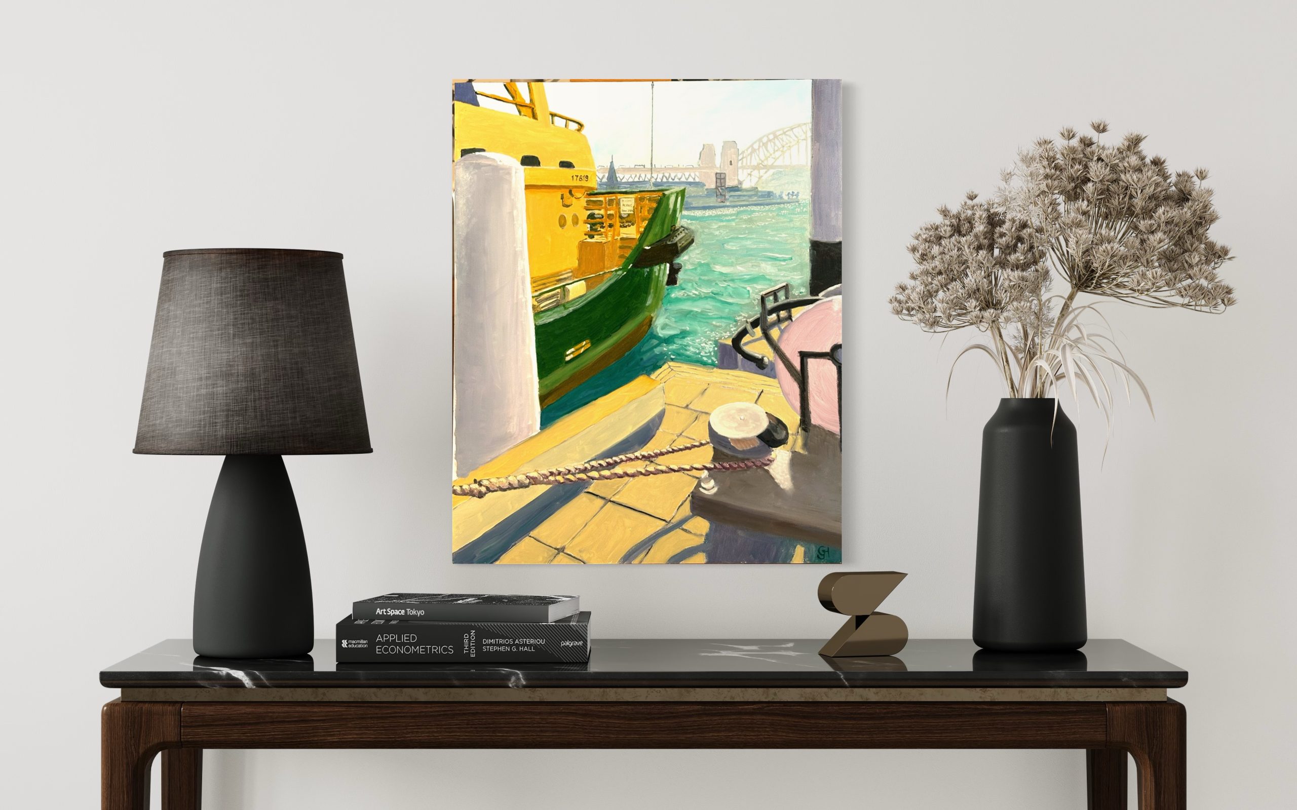 Manly Ferry At Circular Quay Wharf Virtual Wall 1