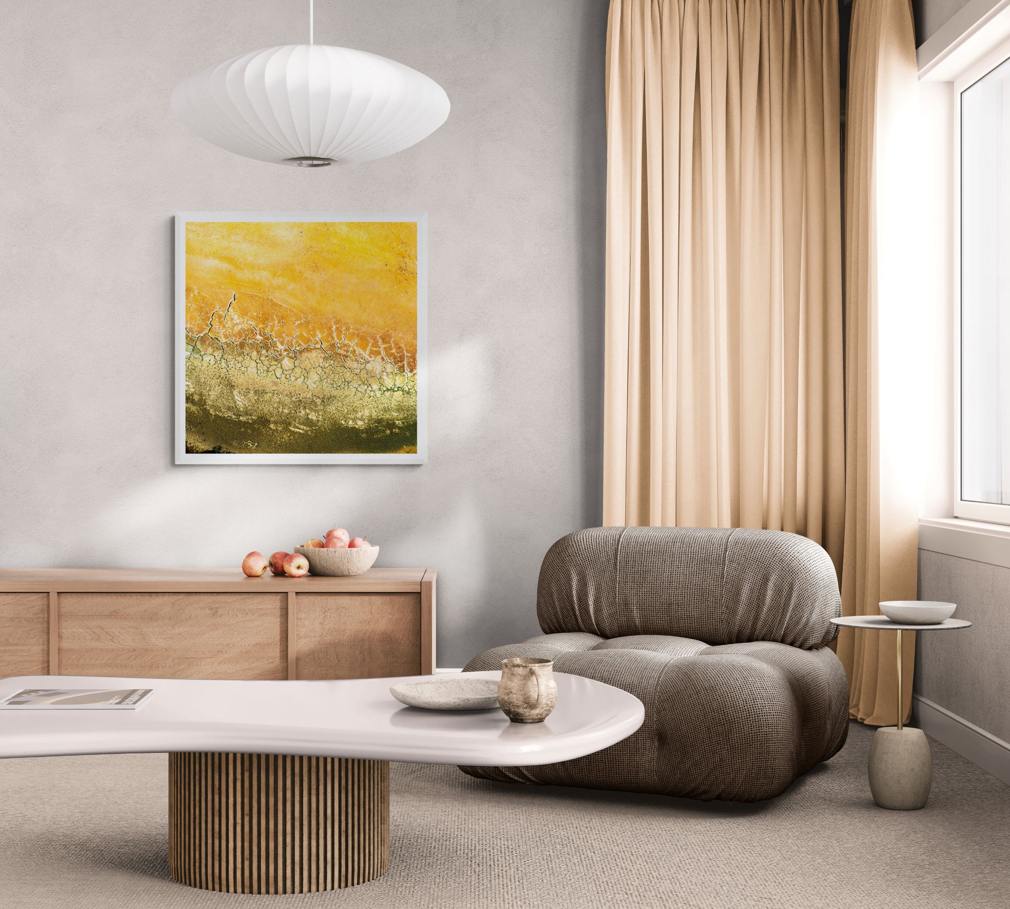 Stylish Living Room With A Comfy Chair (8)