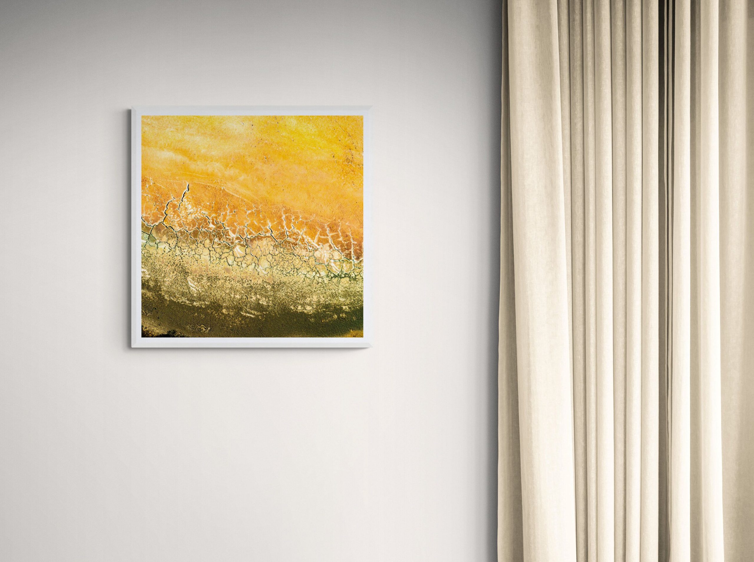 Empty Wall With Curtain (3)