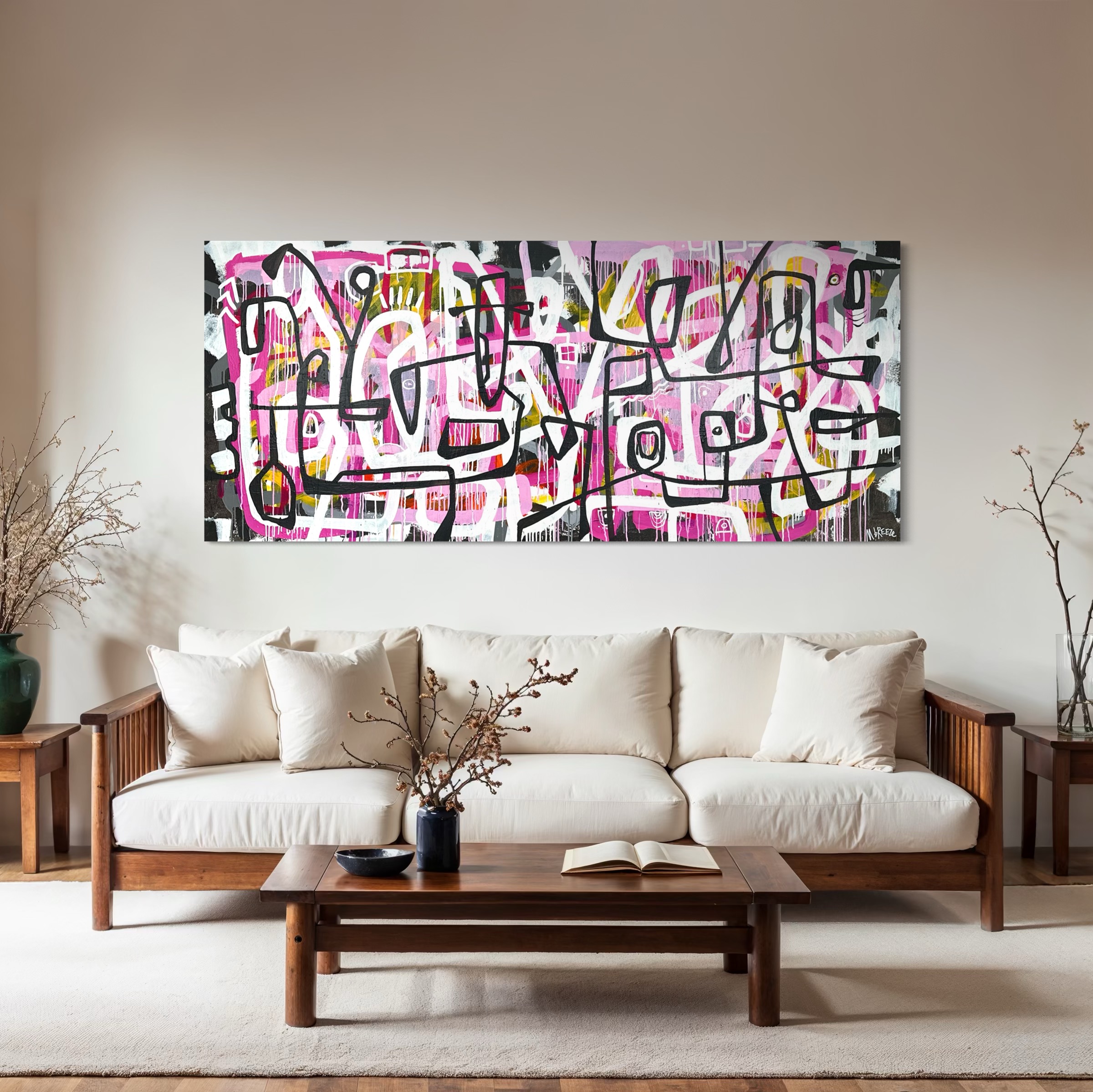 Martin Breeze Peep Show 2nd Sitting Insitu 4