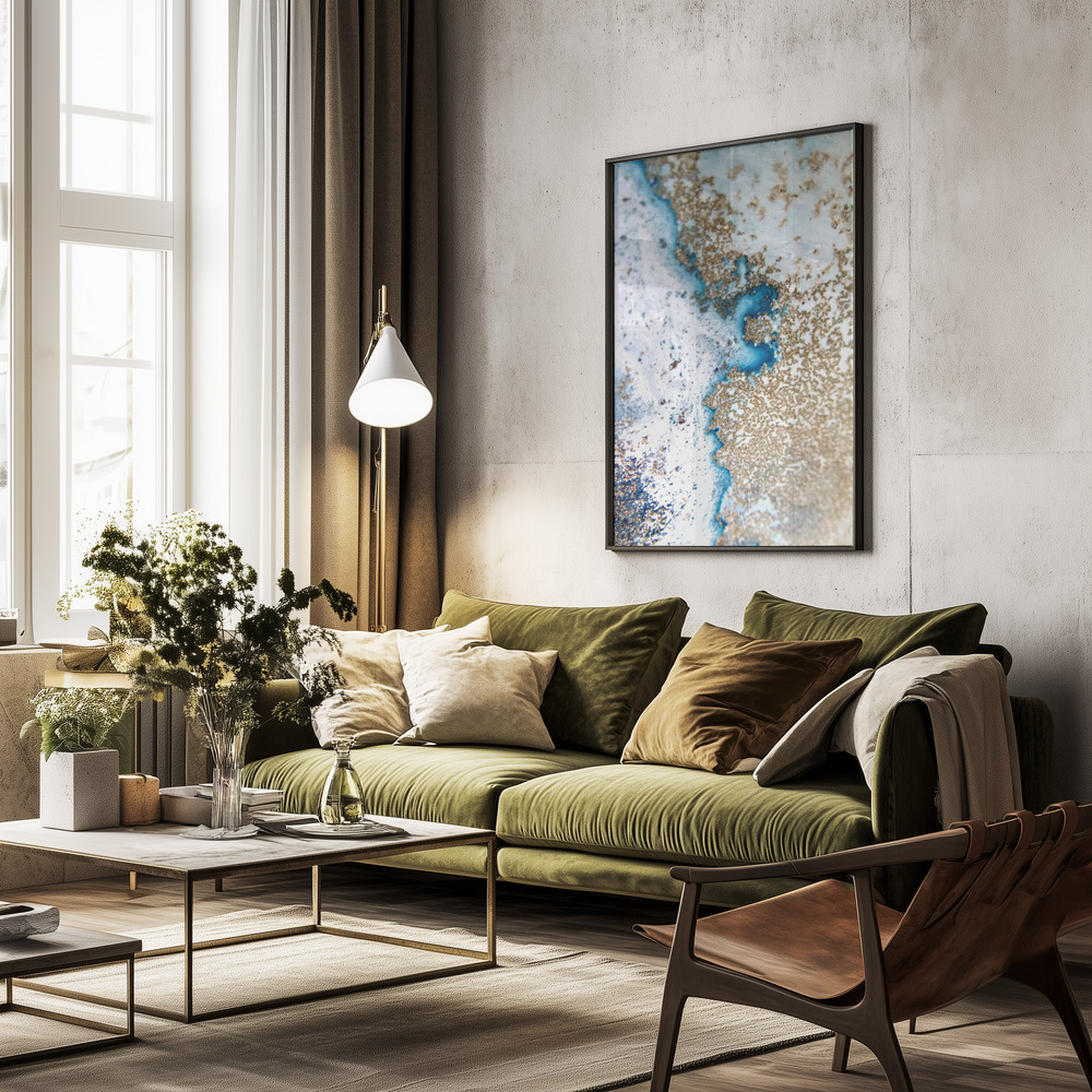 3055412 Pictufy Green Room 5x7