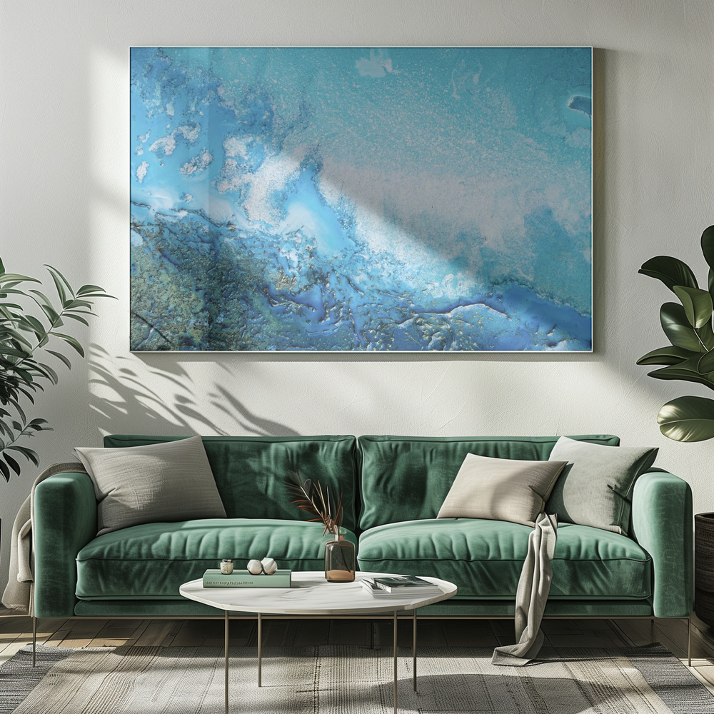 3055413 Pictufy Interior Xl Green Sofa Ratio 3x2