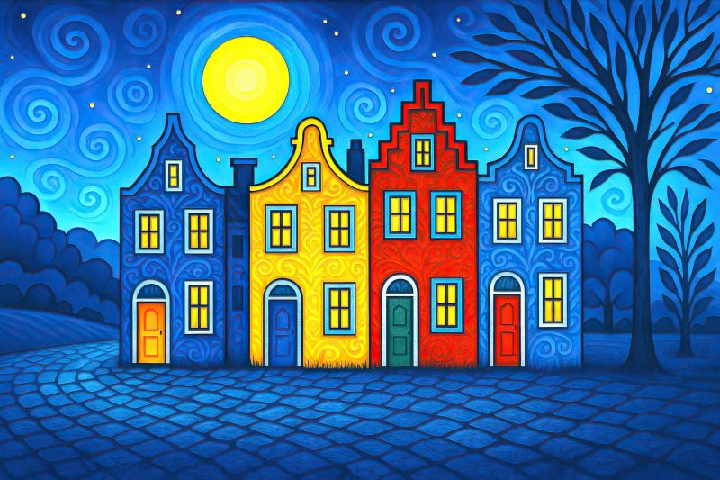 Starry Homes – Ltd Ed Print