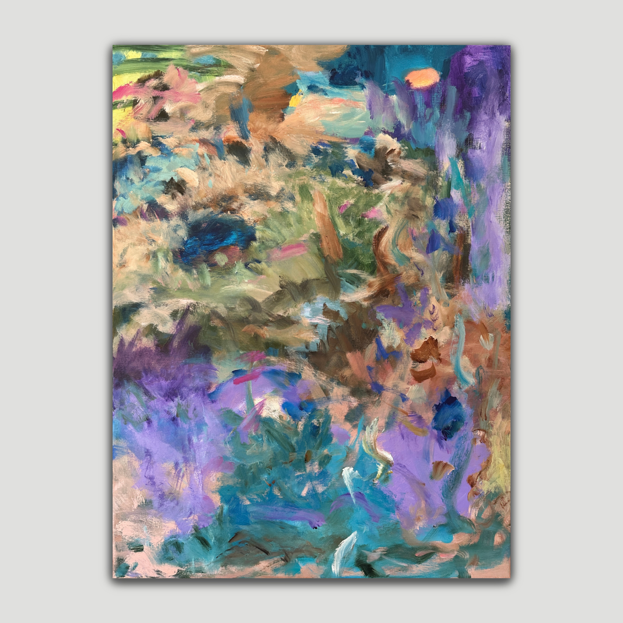 La La Land Front Kylie Sams Abstract Art