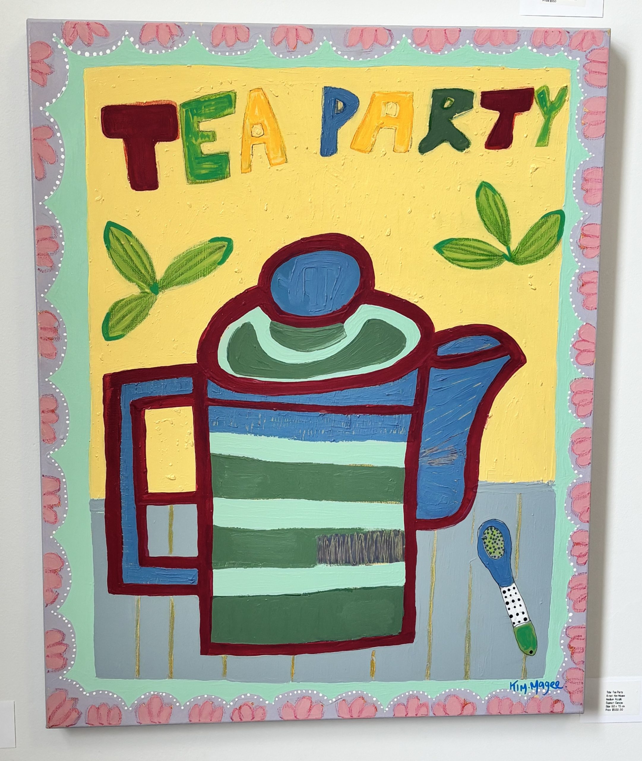 Kim Magee Art Tea Party 2