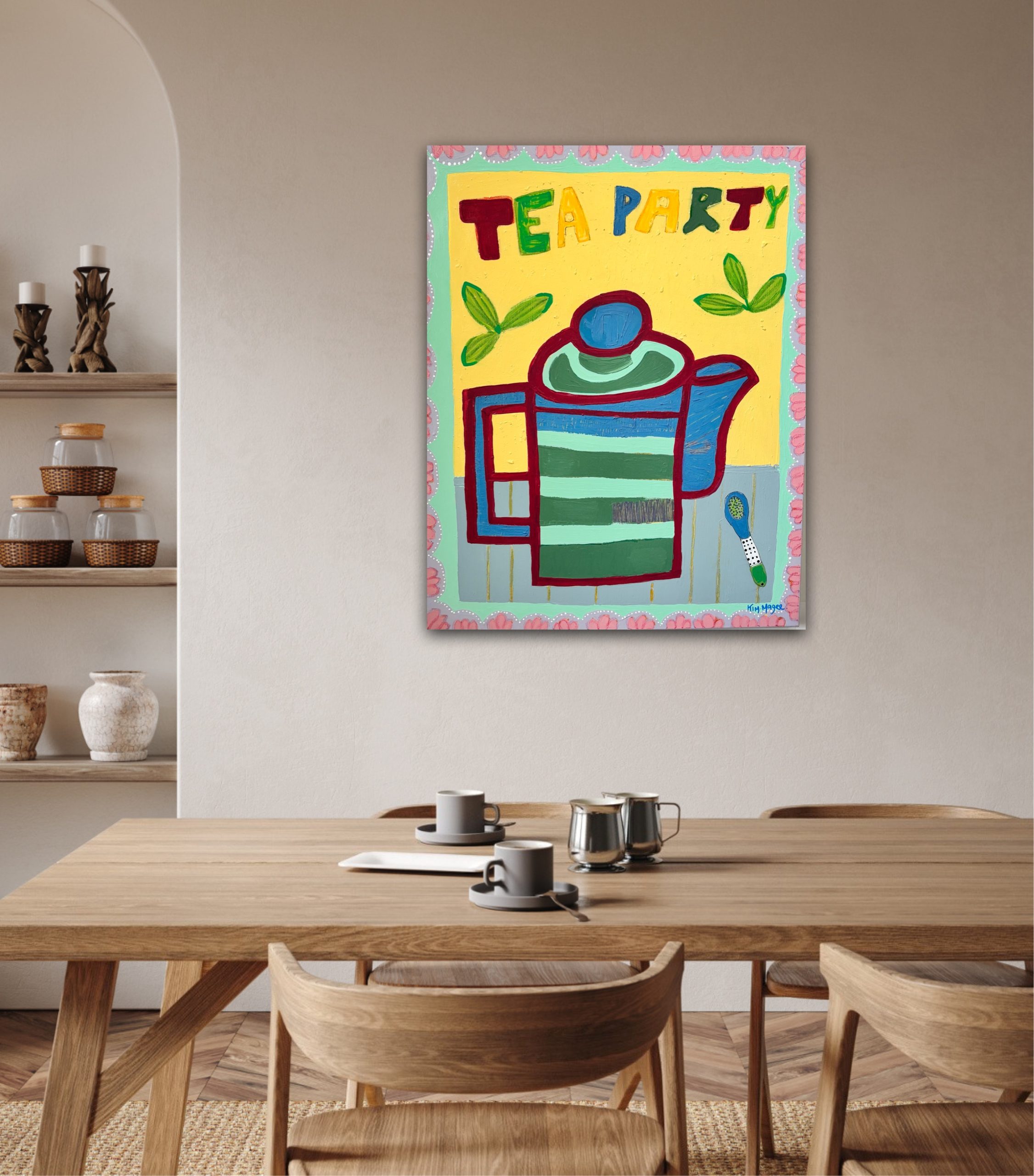 Kim Magee Art Tea Party 12