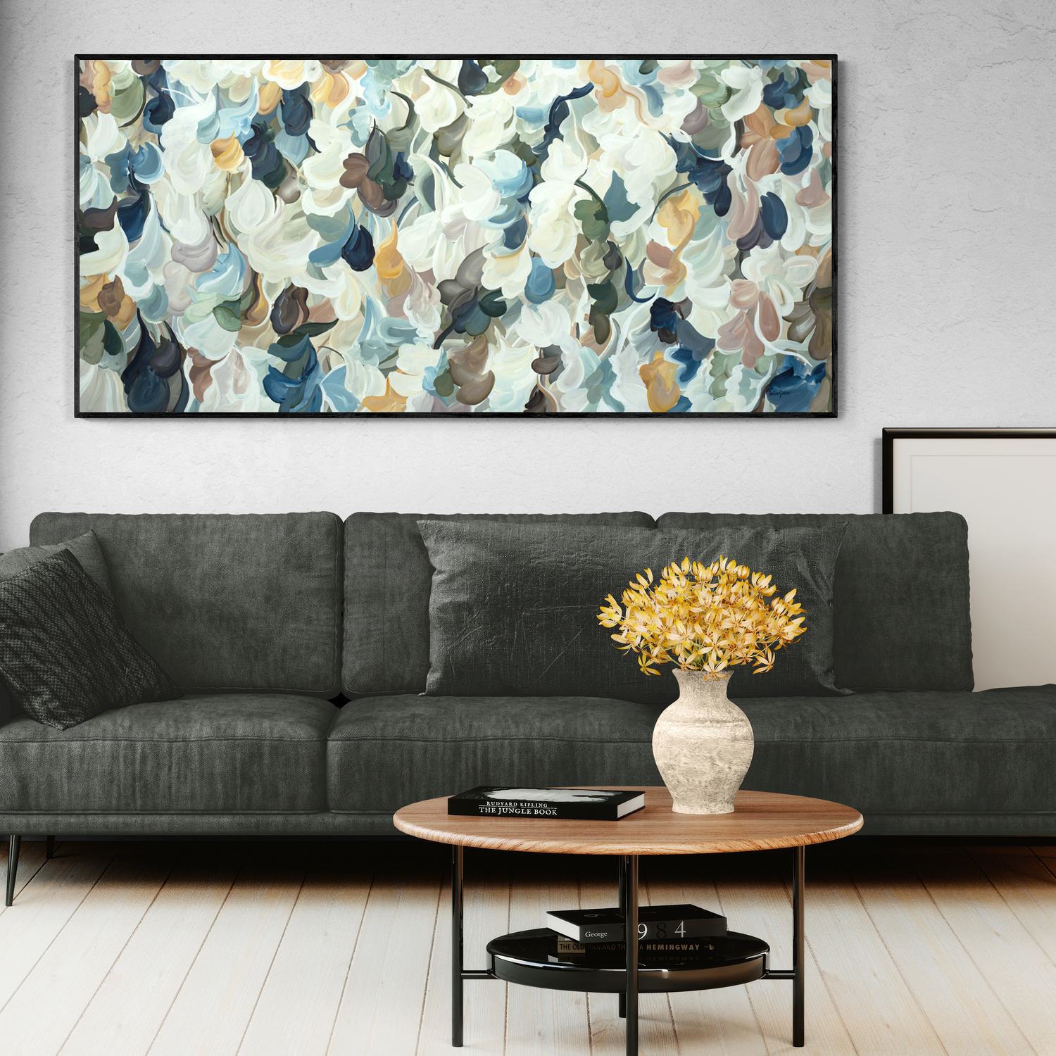 Coastal Garden Original Art By Amber Gittins Room 1