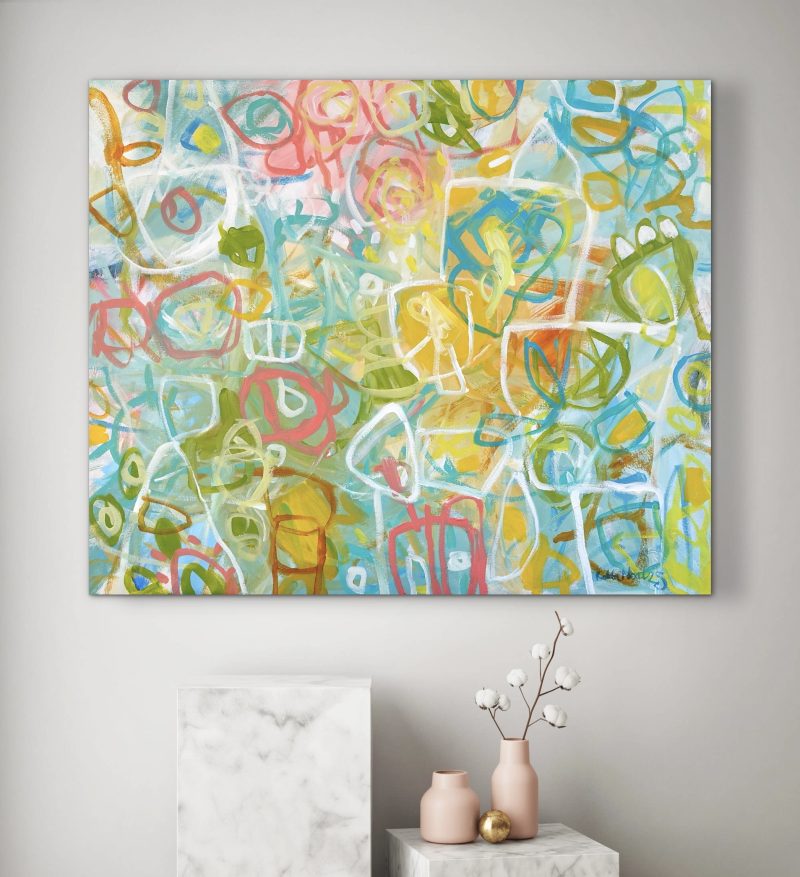 Walking to the Rose Garden