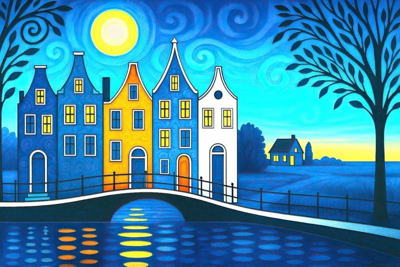 Moonlit Bridge – Ltd Ed Print