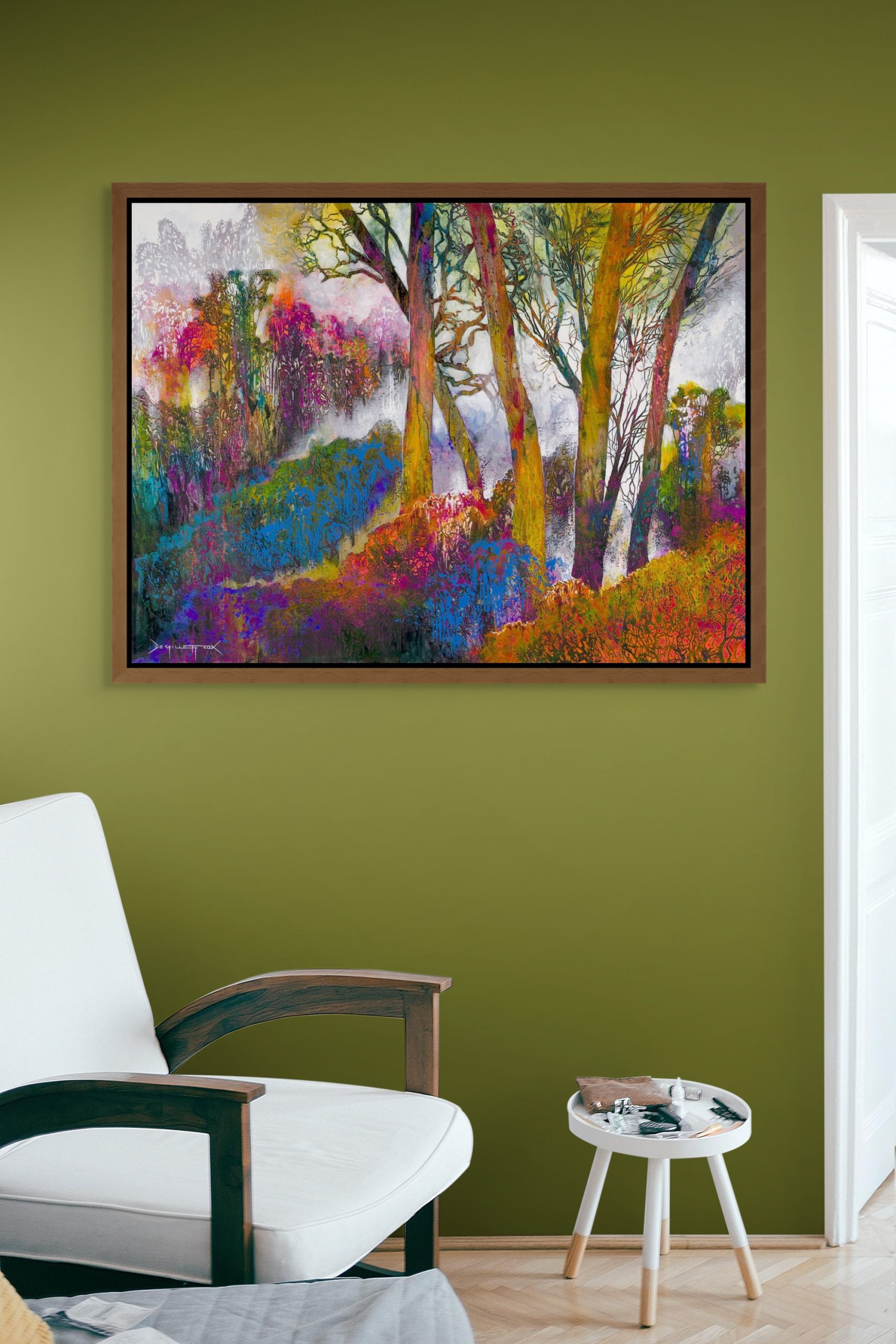 D Gillett 226 Misted Sunrise 30cm Proof (1)