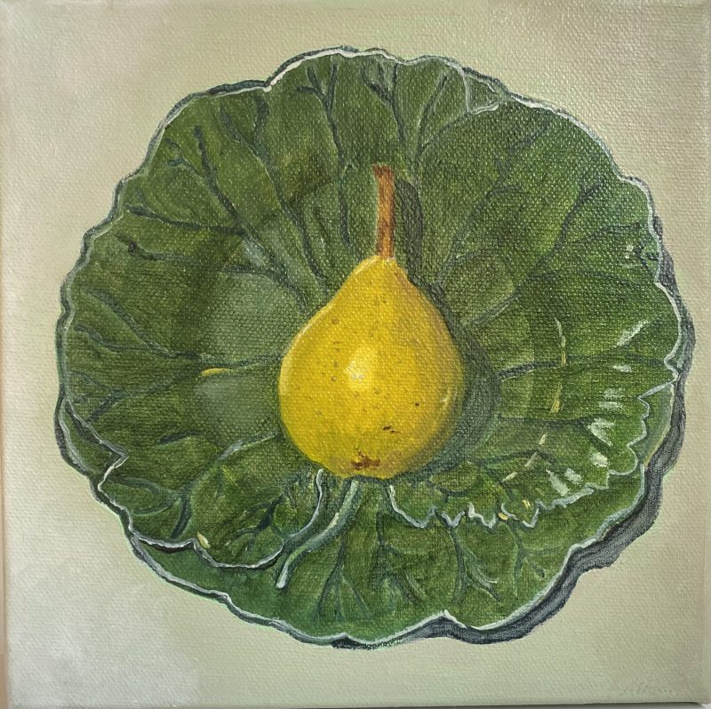 Pear on Green Wedgwood