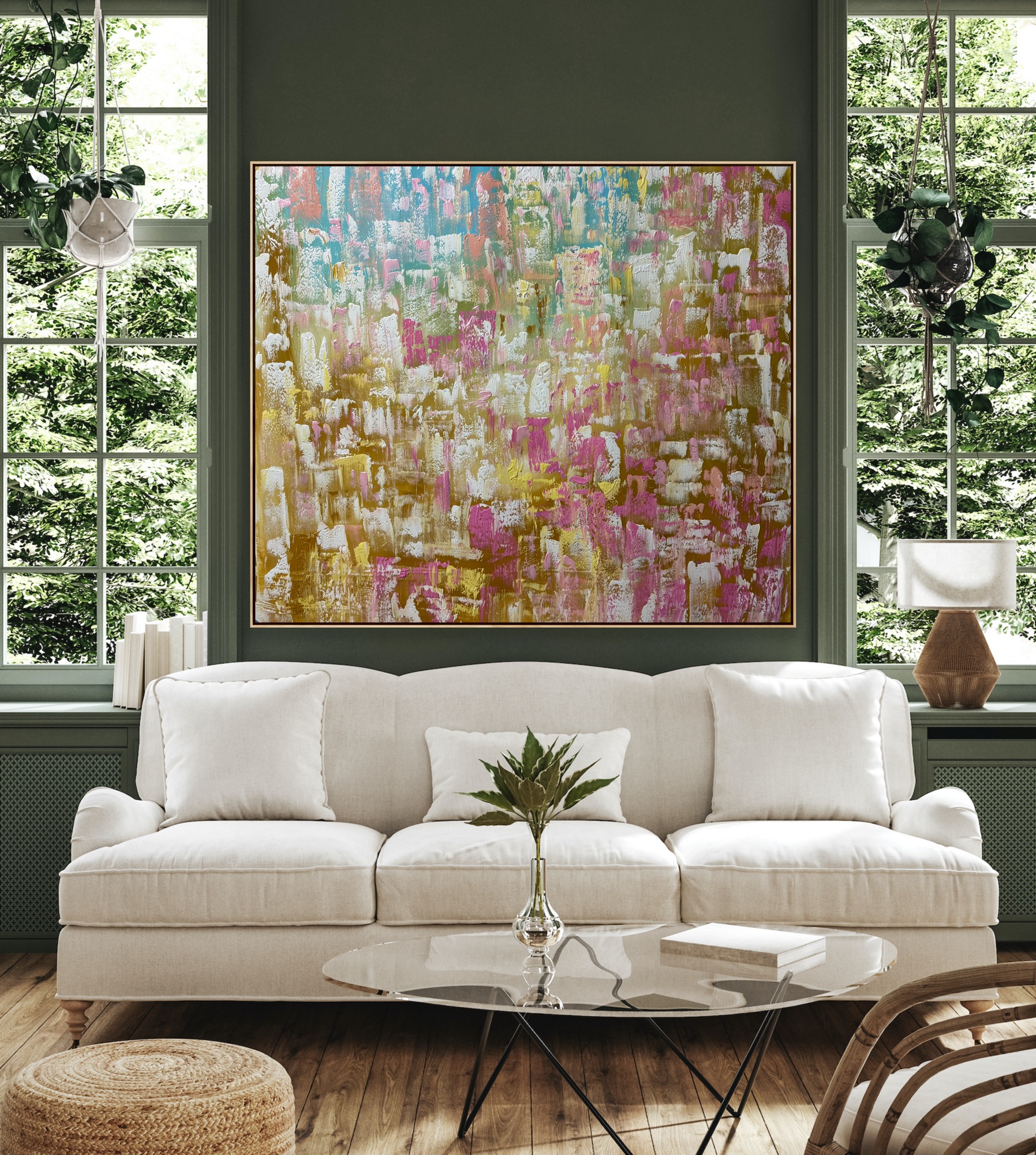 Green Interior Alanah Jarvis Art