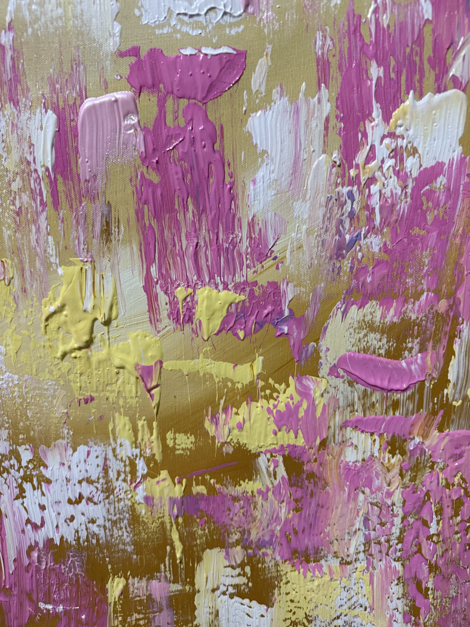 Pink And Yellow Alanah Jarvis Art