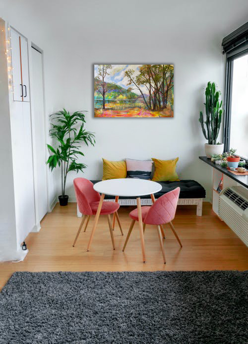 Shirley Dougan Loch Walk Insitu Diningroom