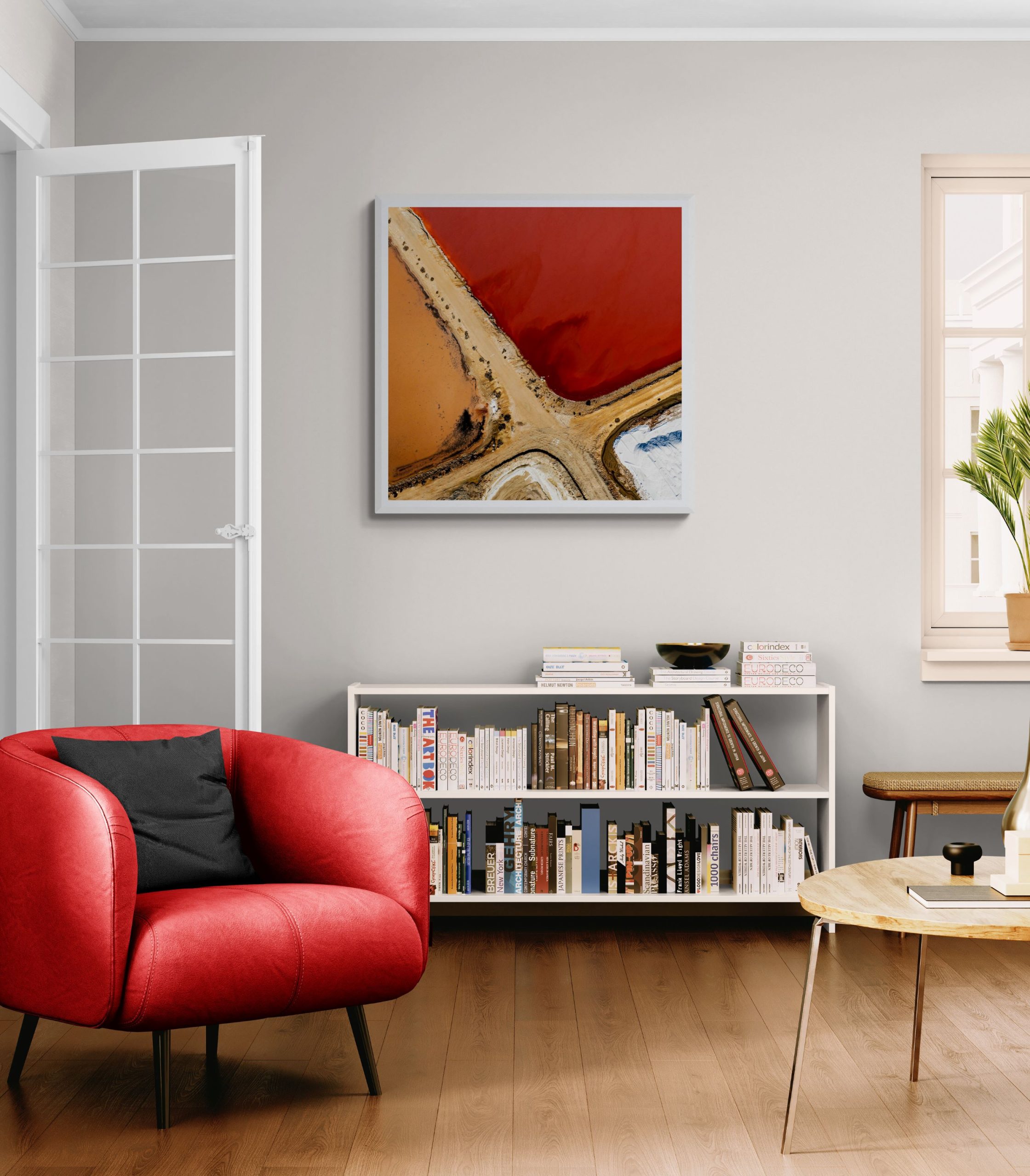 Classic Living Room With A Fancy Armchair