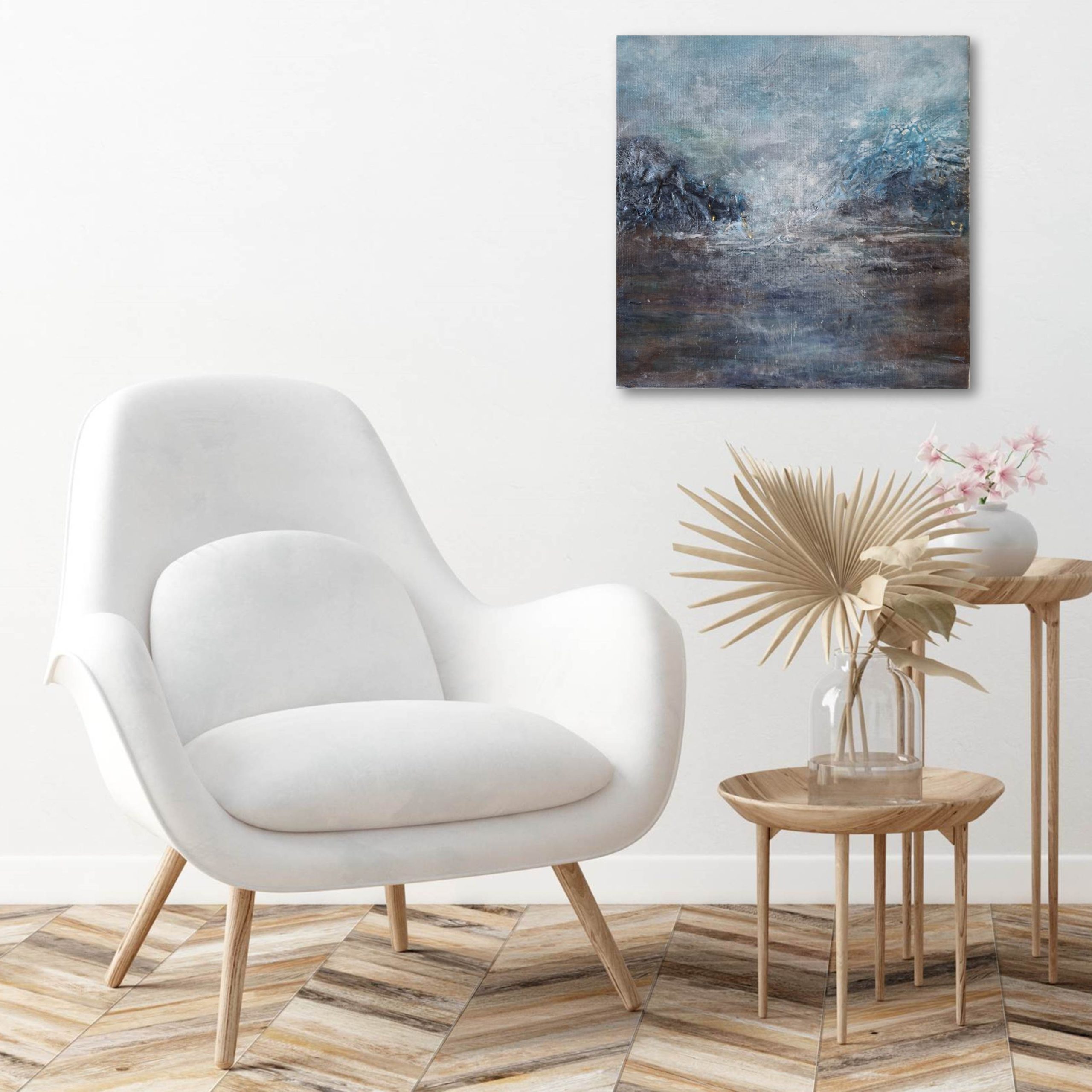 Tranquility Bay White Chair Rm