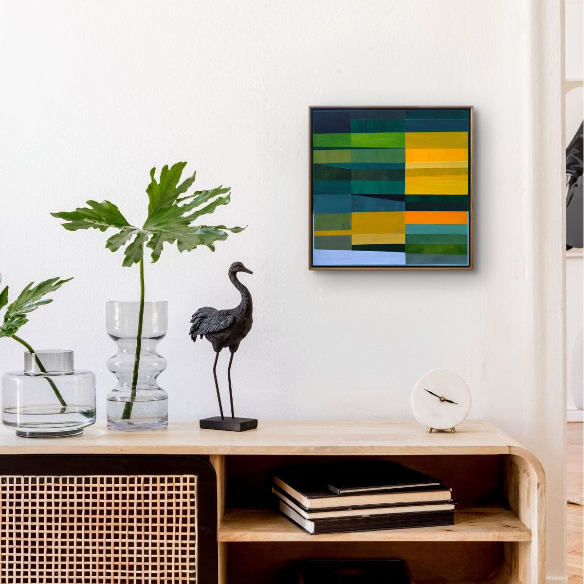 Abstract Composition Yellow 1 Interior 1