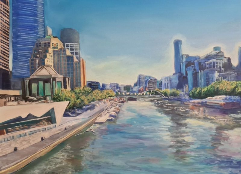 Cityscape by the River