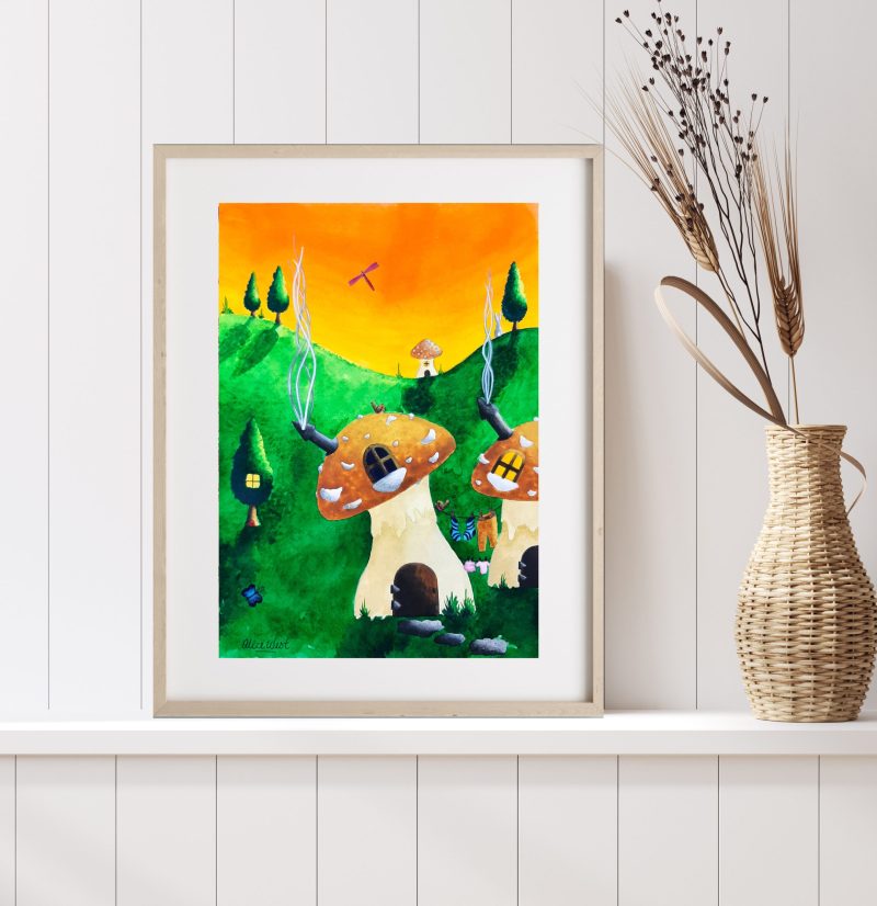 Stripy Socks & Chimney Tops