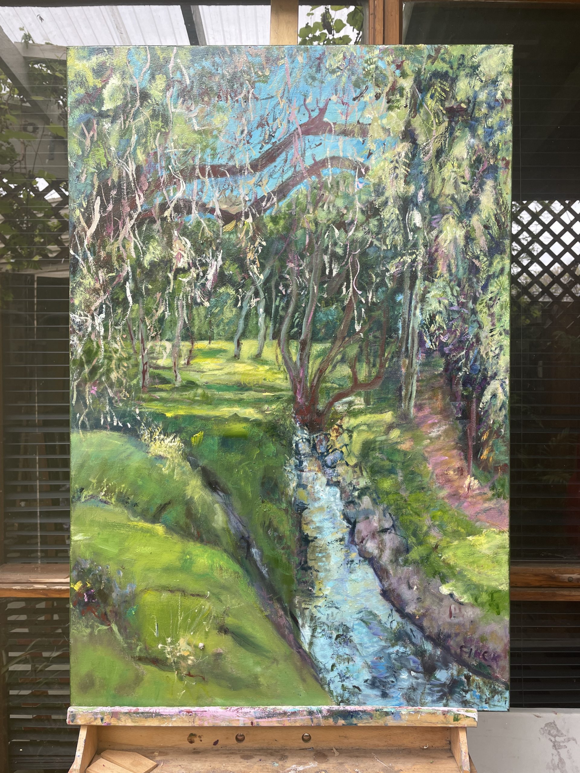 Torrens River From The Bridge Studio