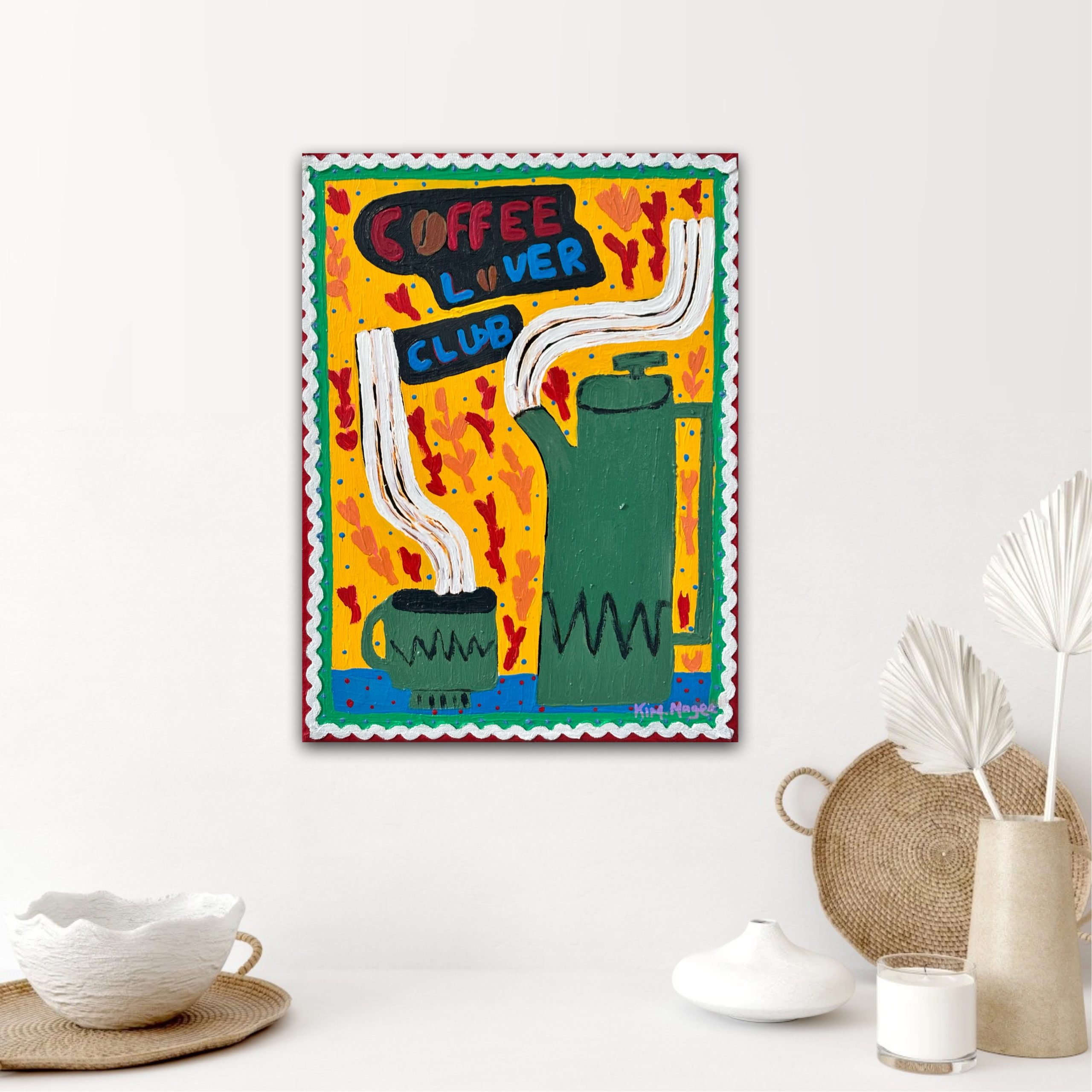 Kim Magee Art Coffee Lover Club 7