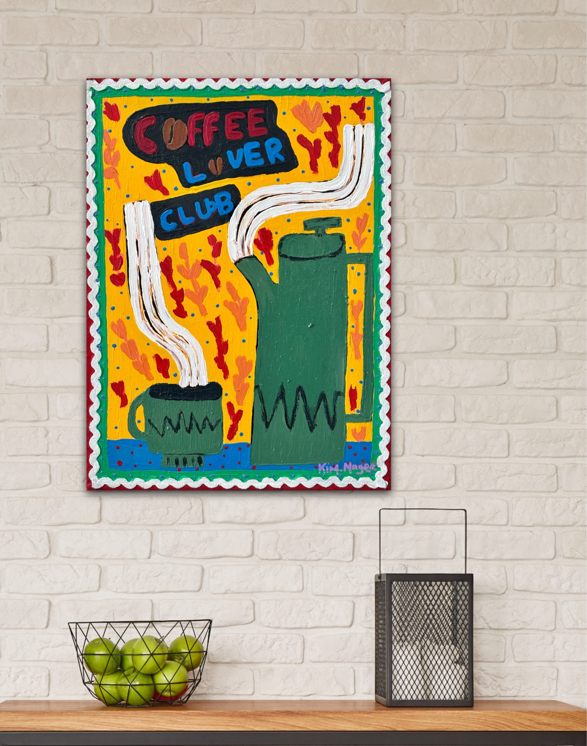 Kim Magee Art Coffee Lover Club 9