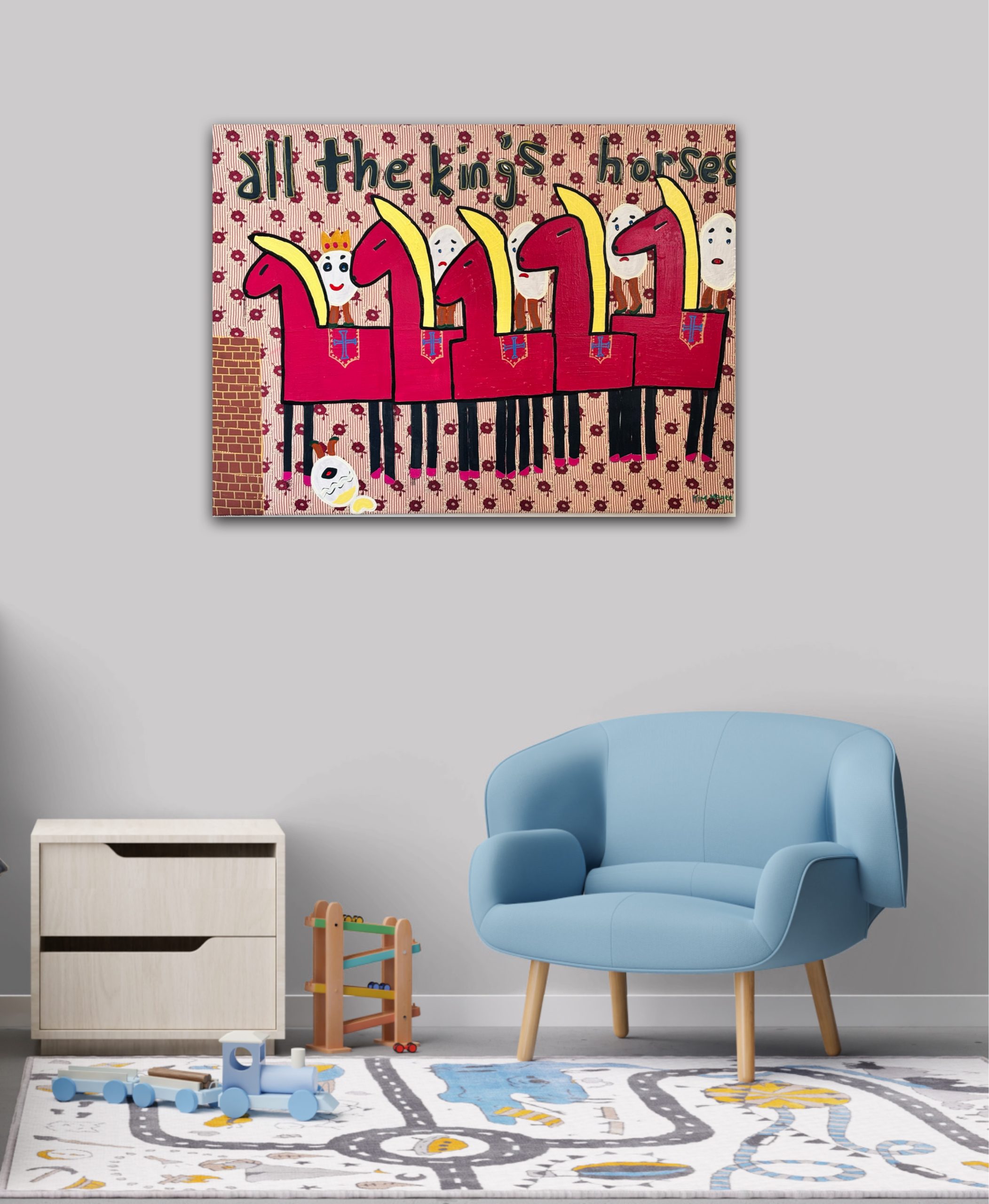 Kim Magee Art All The Kings Men 9