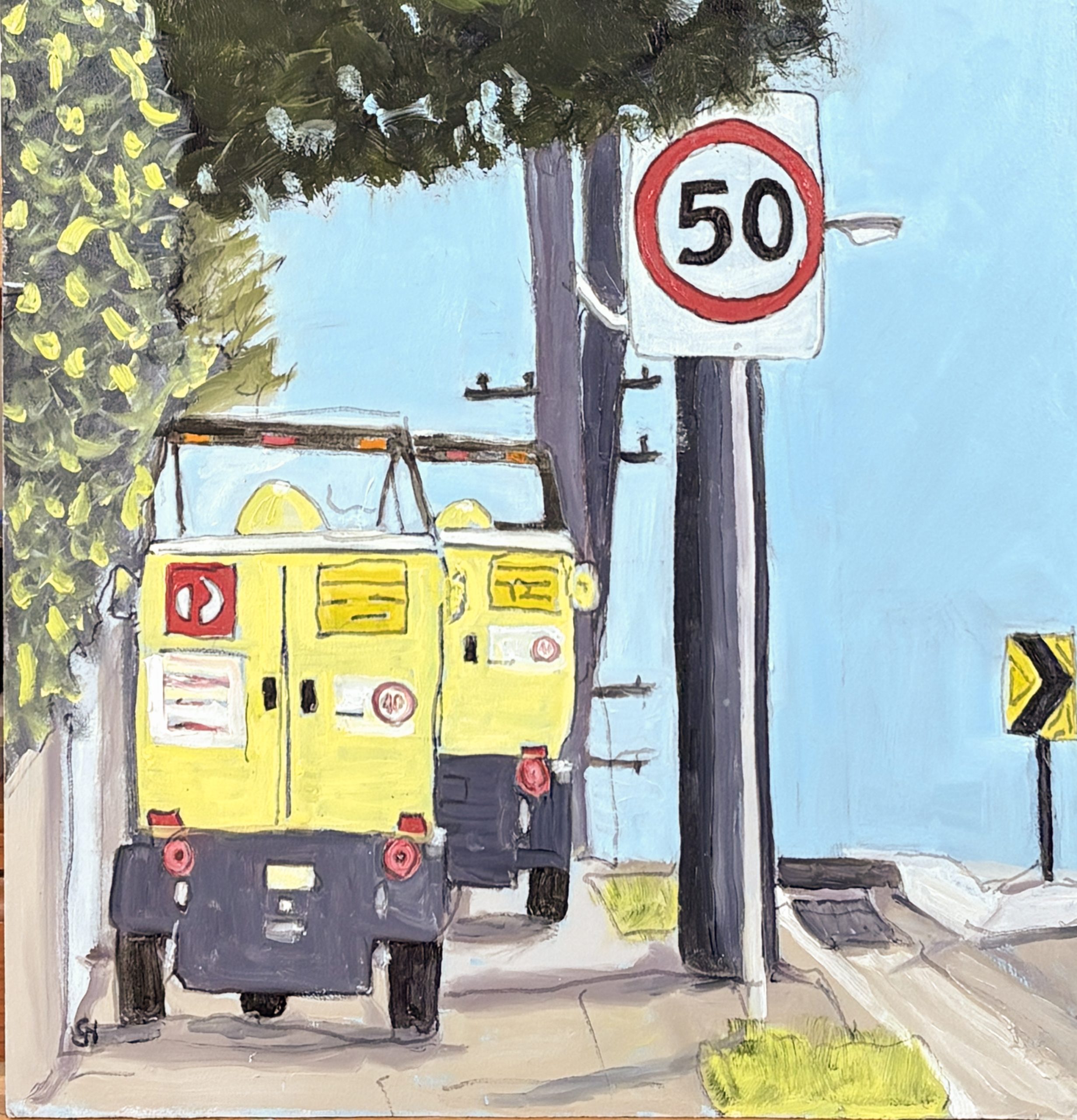 Electric Posties Detail