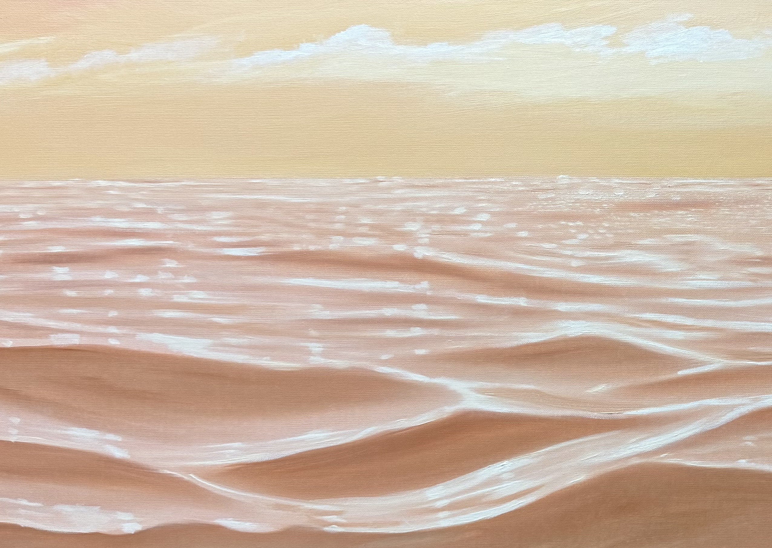 Close Up Sea And Sky Alanah Jarvis Art