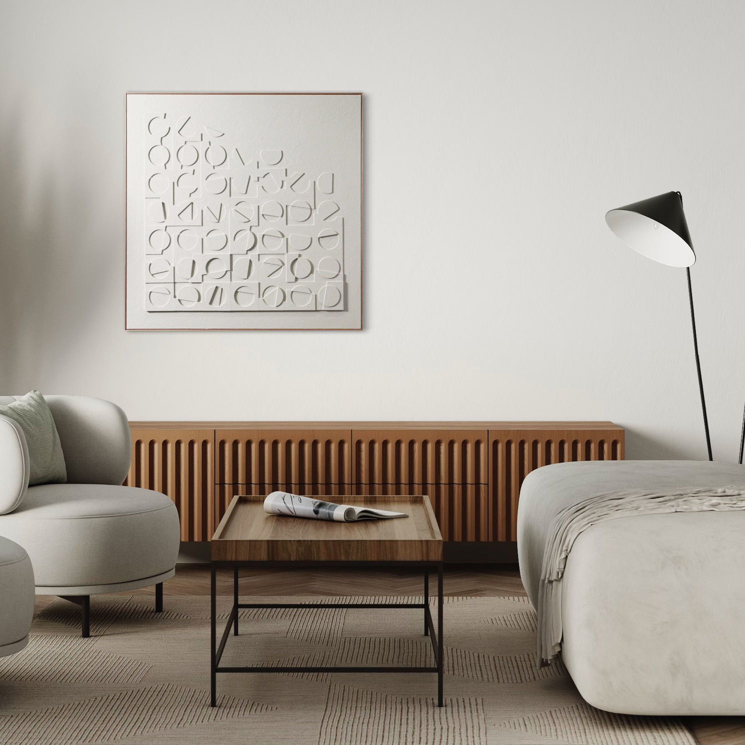 Eclipse Sureen Gouws Art Wall Sculpture 3 (1)