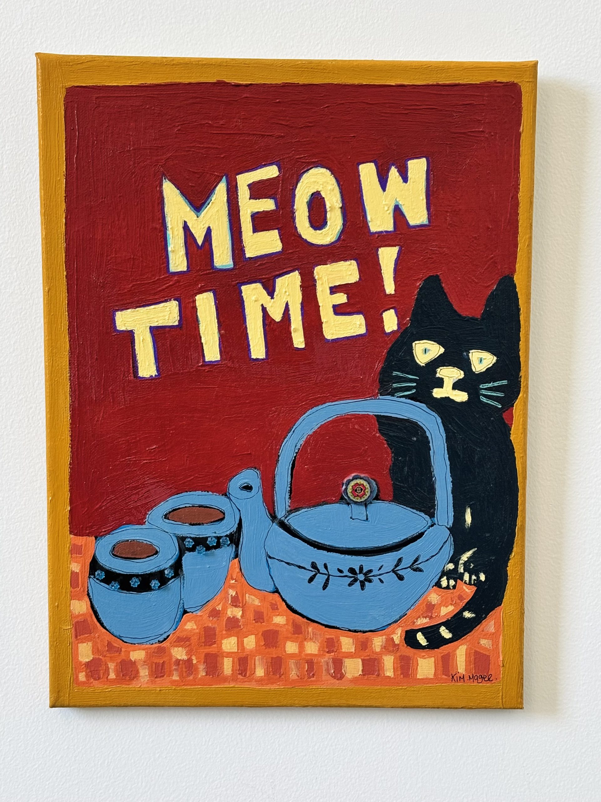 Kim Magee Art Meow Time 1