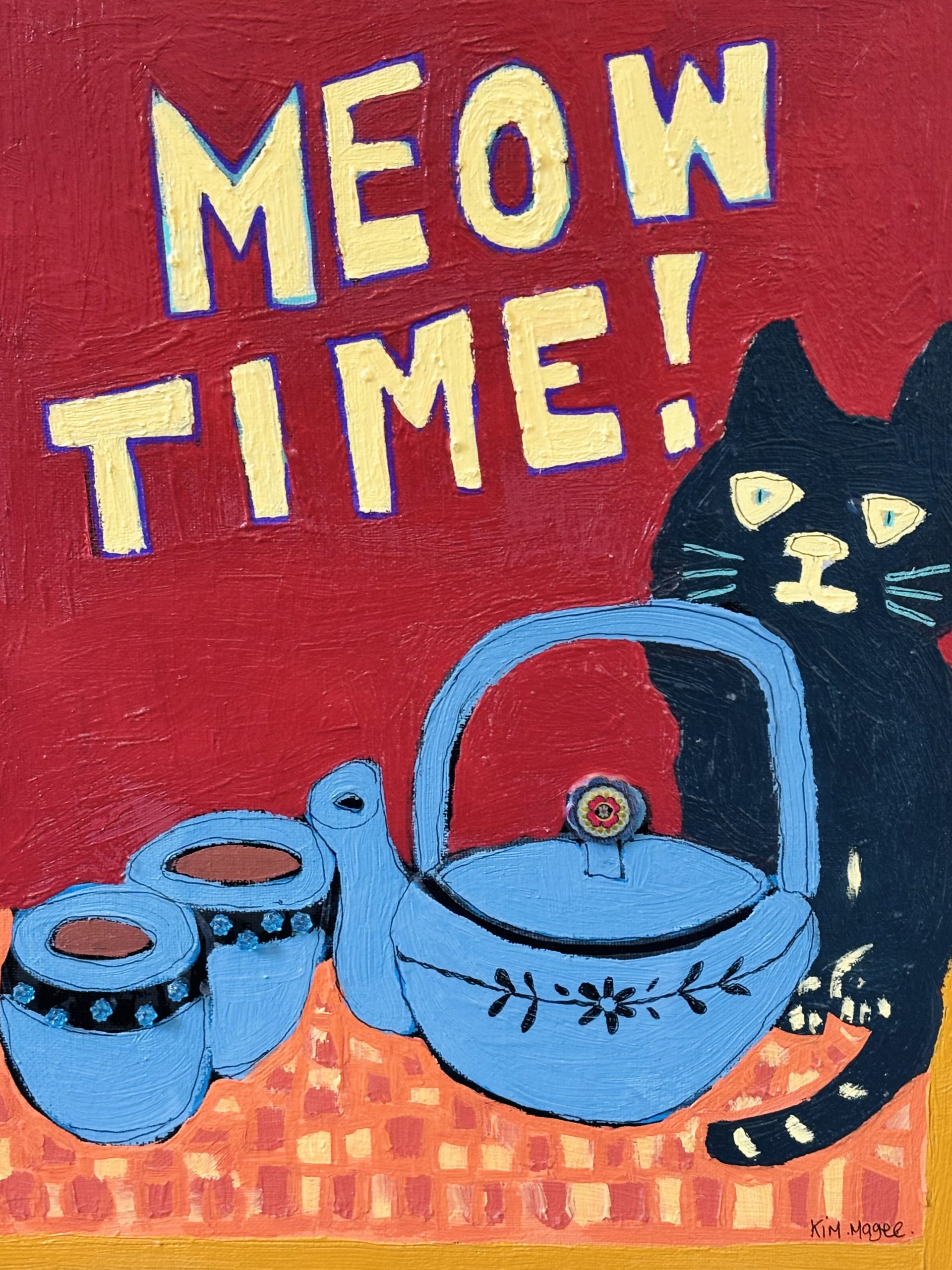 Kim Magee Art Meow Time 4