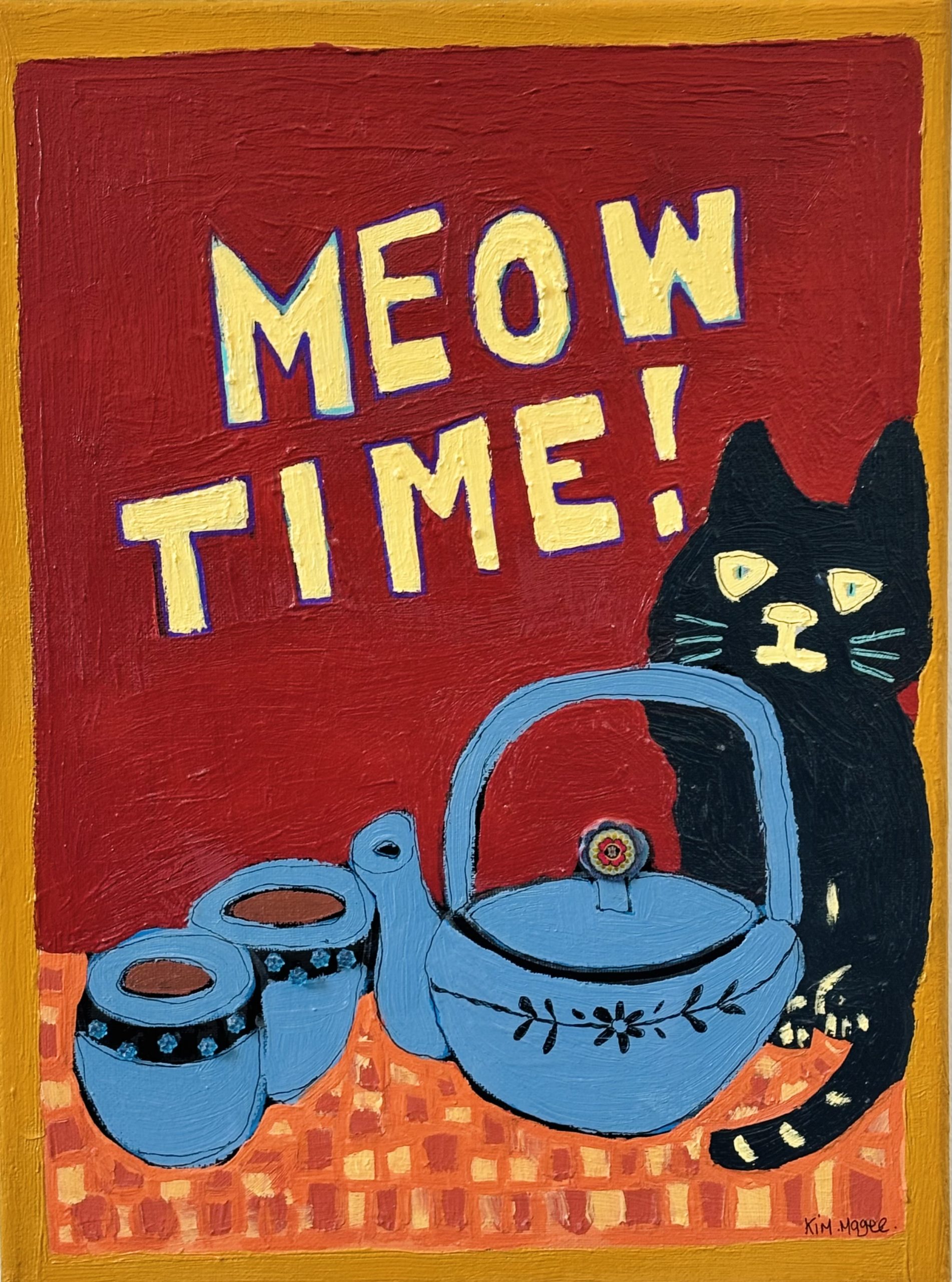Kim Magee Art Meow Time 8