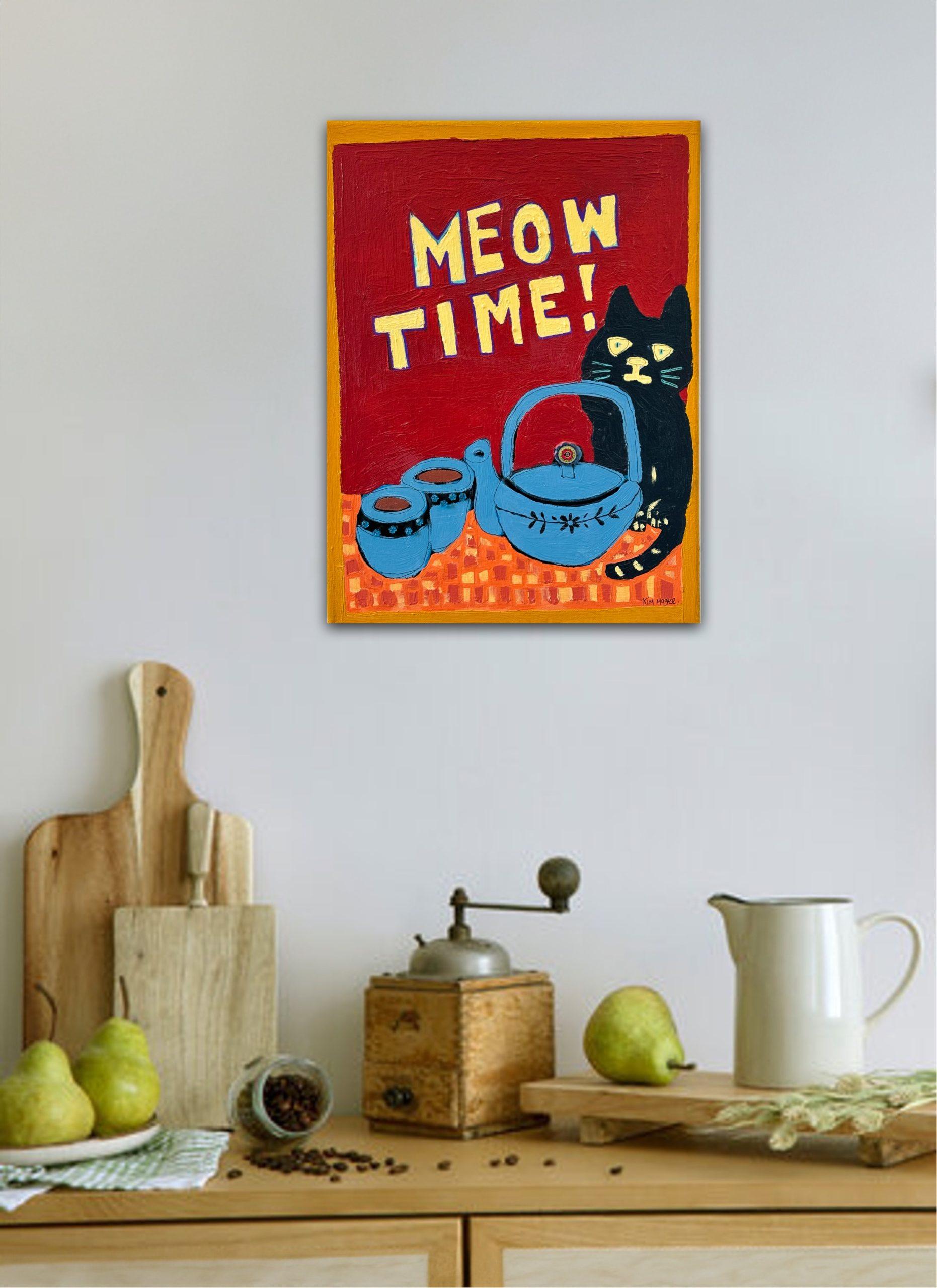 Kim Magee Art Meow Time 12