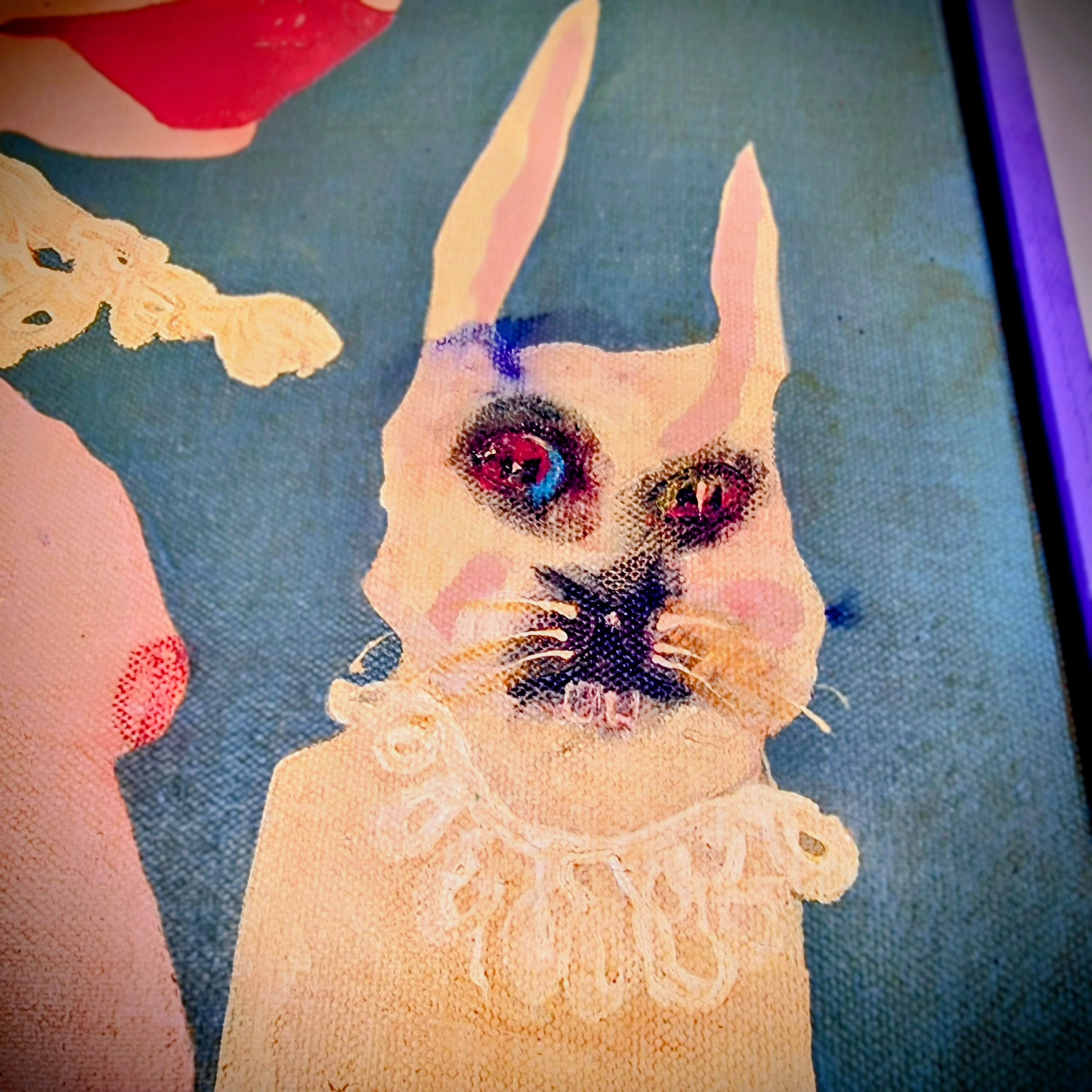 Waskily Wabbit With Big Nasty Teefies Detail