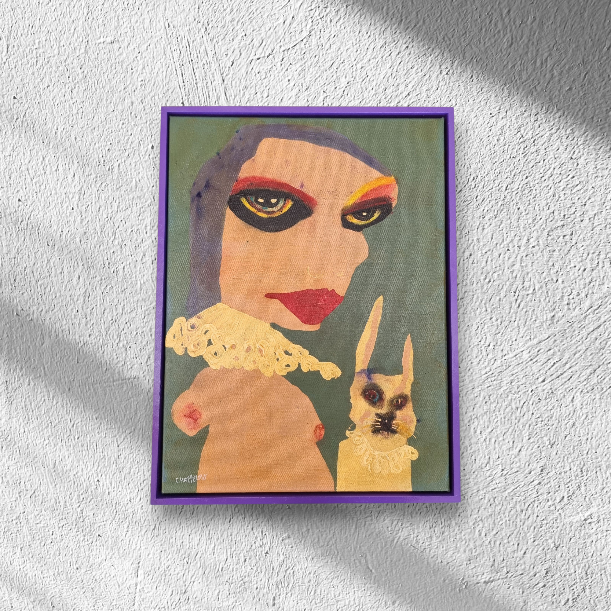 Waskily Wabbit With Big Nasty Teefies Wall2