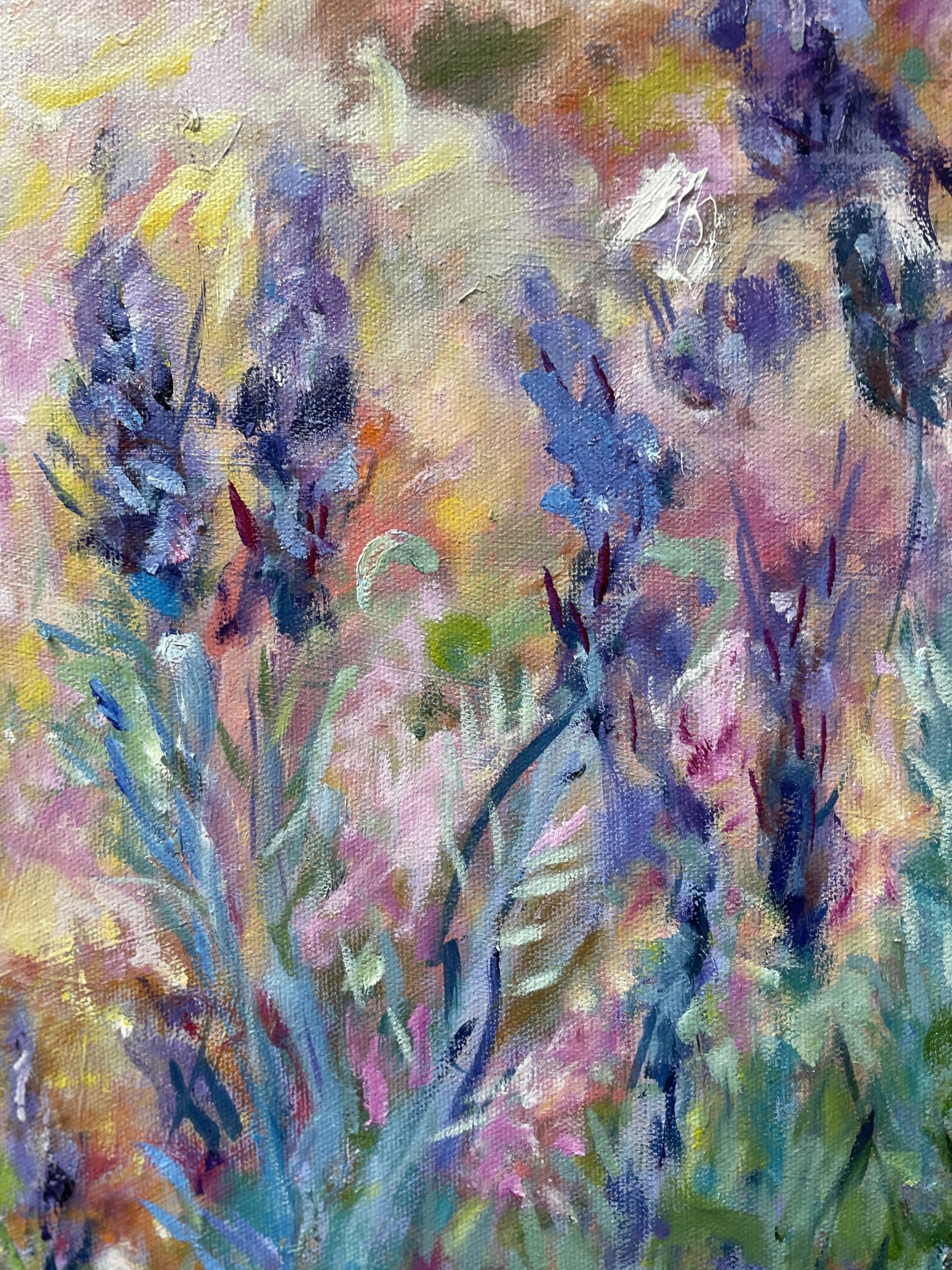 My Lavender Is In Flower Closeup 2