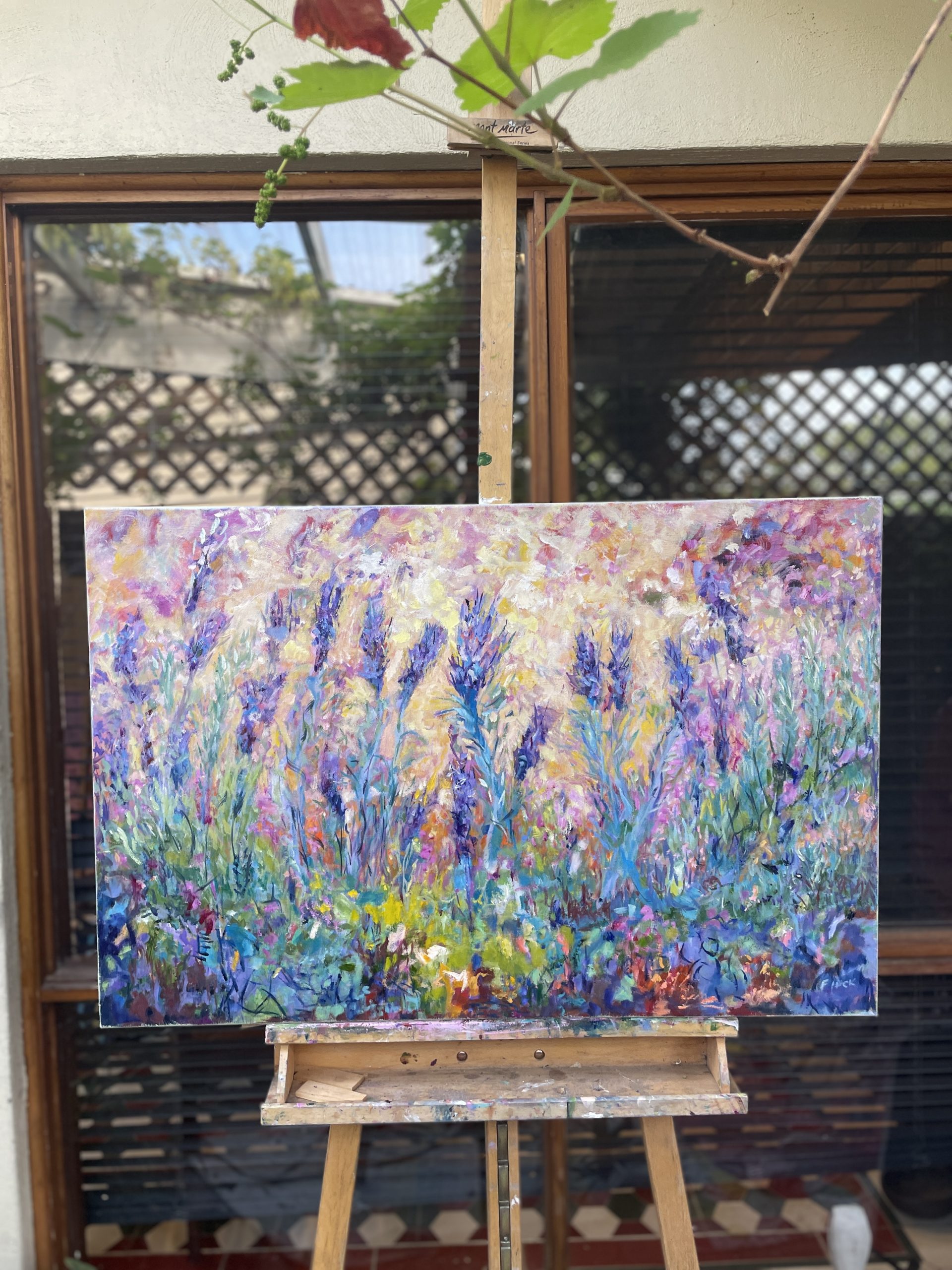 My Lavender Is In Flower Studio View