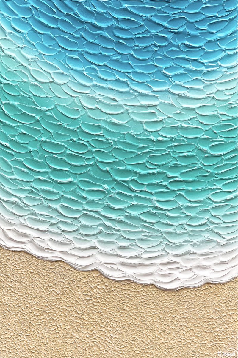 Beach Wave Tranquil Sands