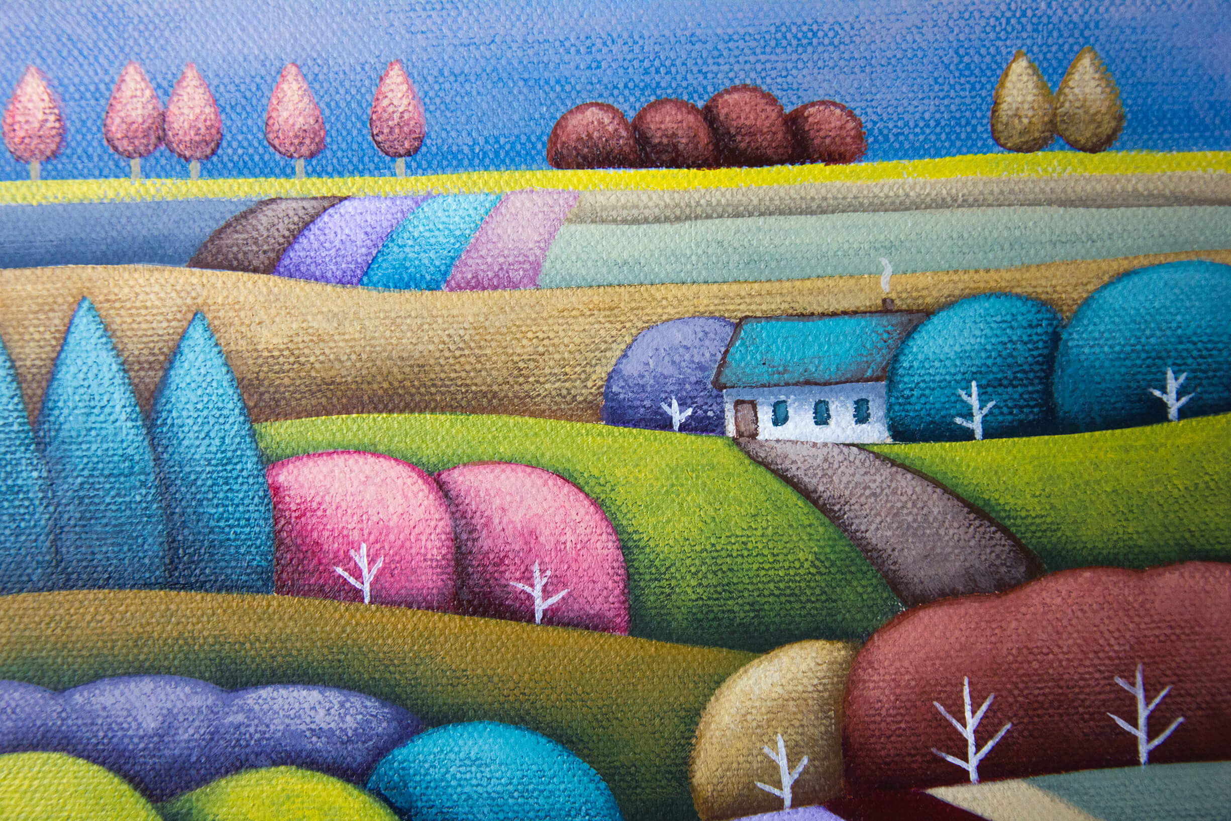 Springtime Green Petite Closeup